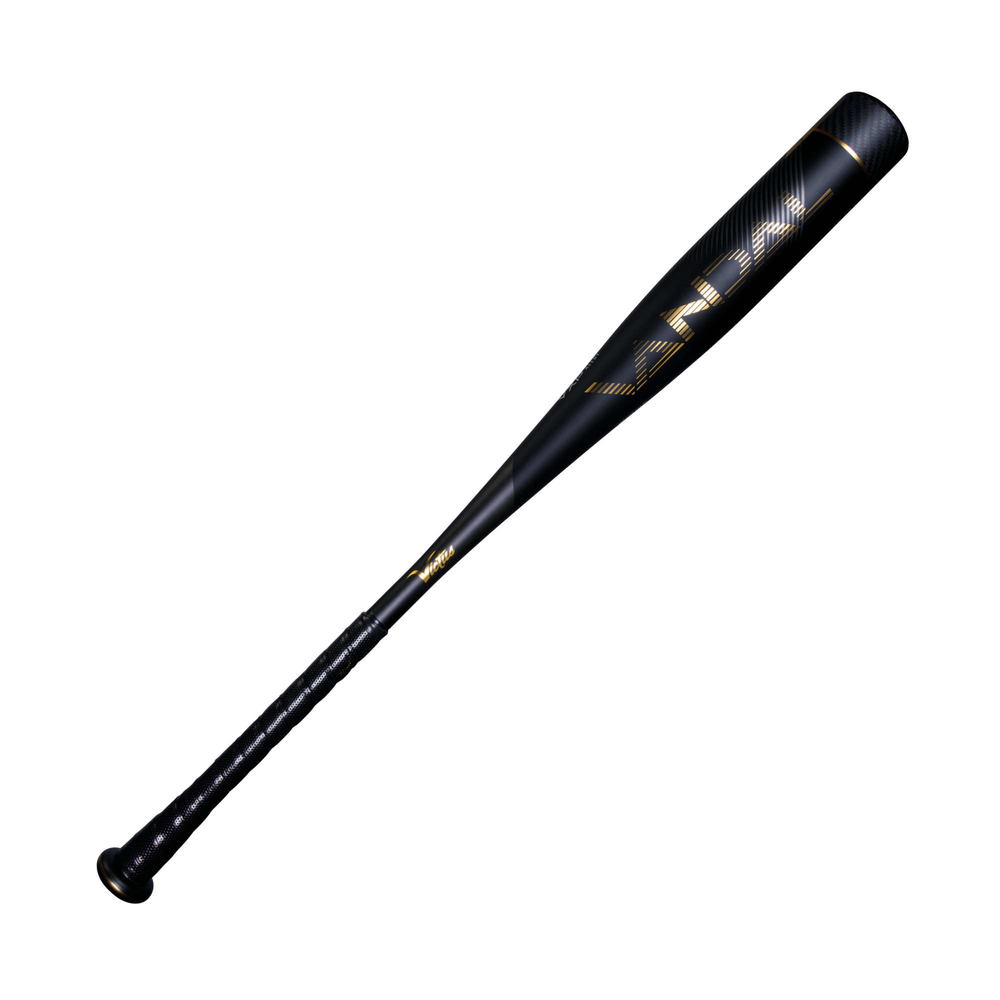 Victus Vandal 2 (-8) baseball bat featuring a micro-perforated grip and carbon composite barrel for enhanced performance.