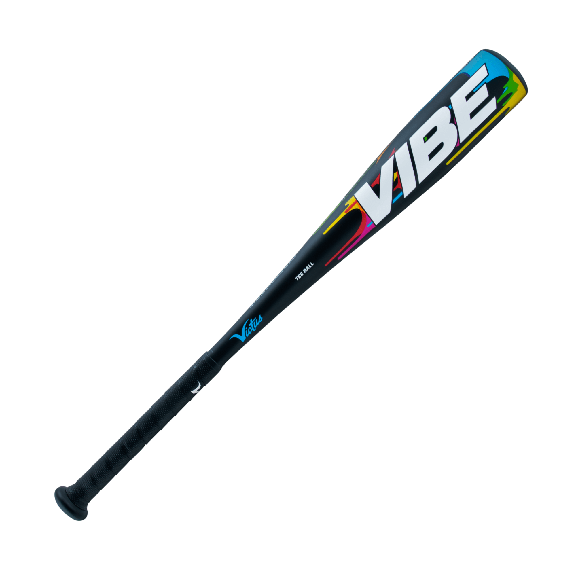 Victus VIBE USA Tee Ball bat with colorful design and soft-touch grip, perfect for young players seeking performance.
