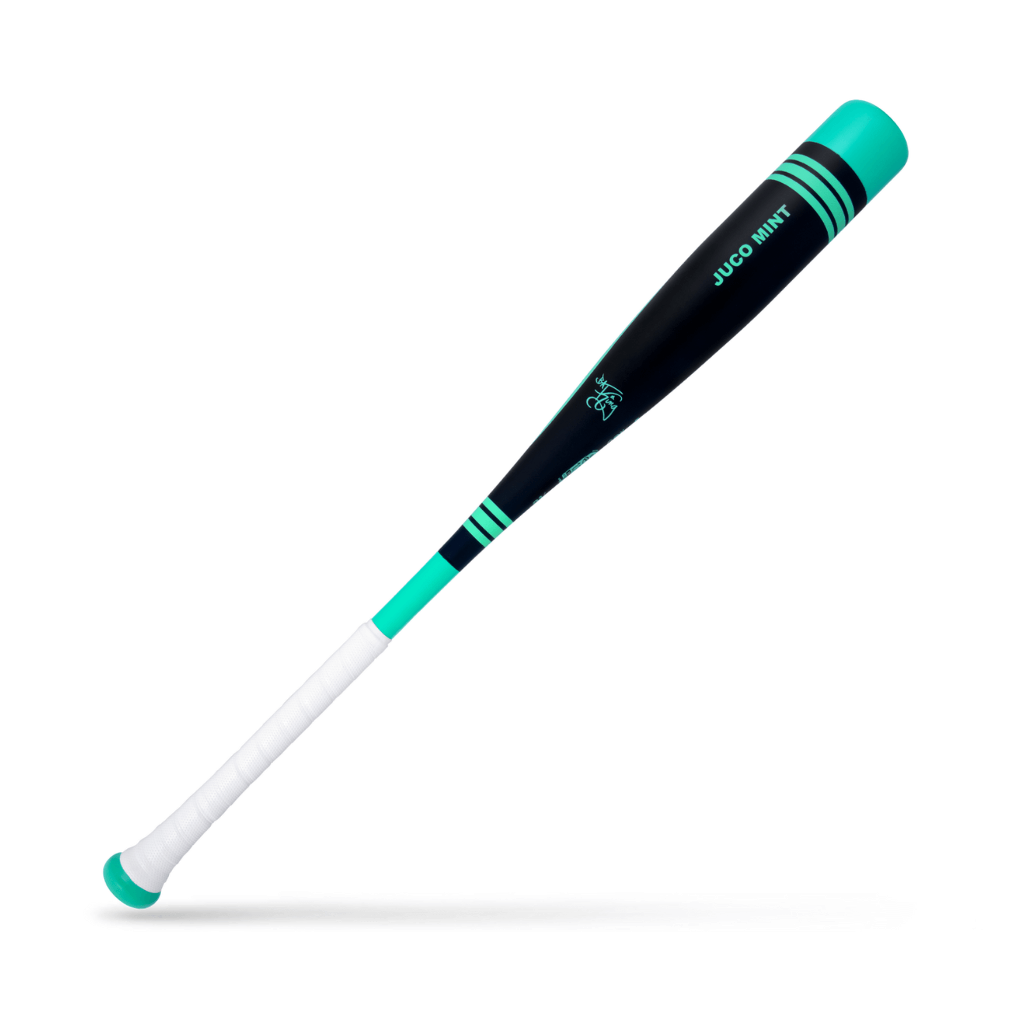 Back view of the Victus Vibe Pro-Crayon King of Juco (-10) USA Baseball Bat, featuring the micro-perforated grip and vibration-reducing knob.