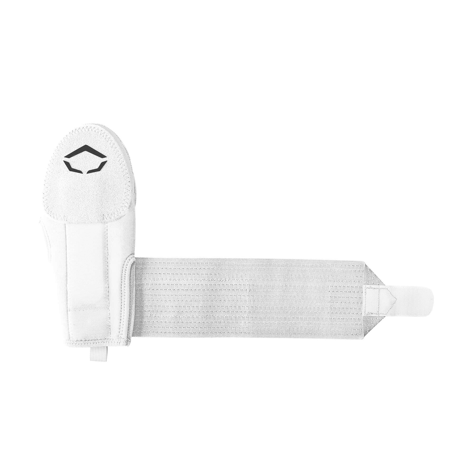 Evoshield Sliding Mitt Right Hand Protective shields on top and underside, elastic straps for secure fit, thumb hole for flexibility.