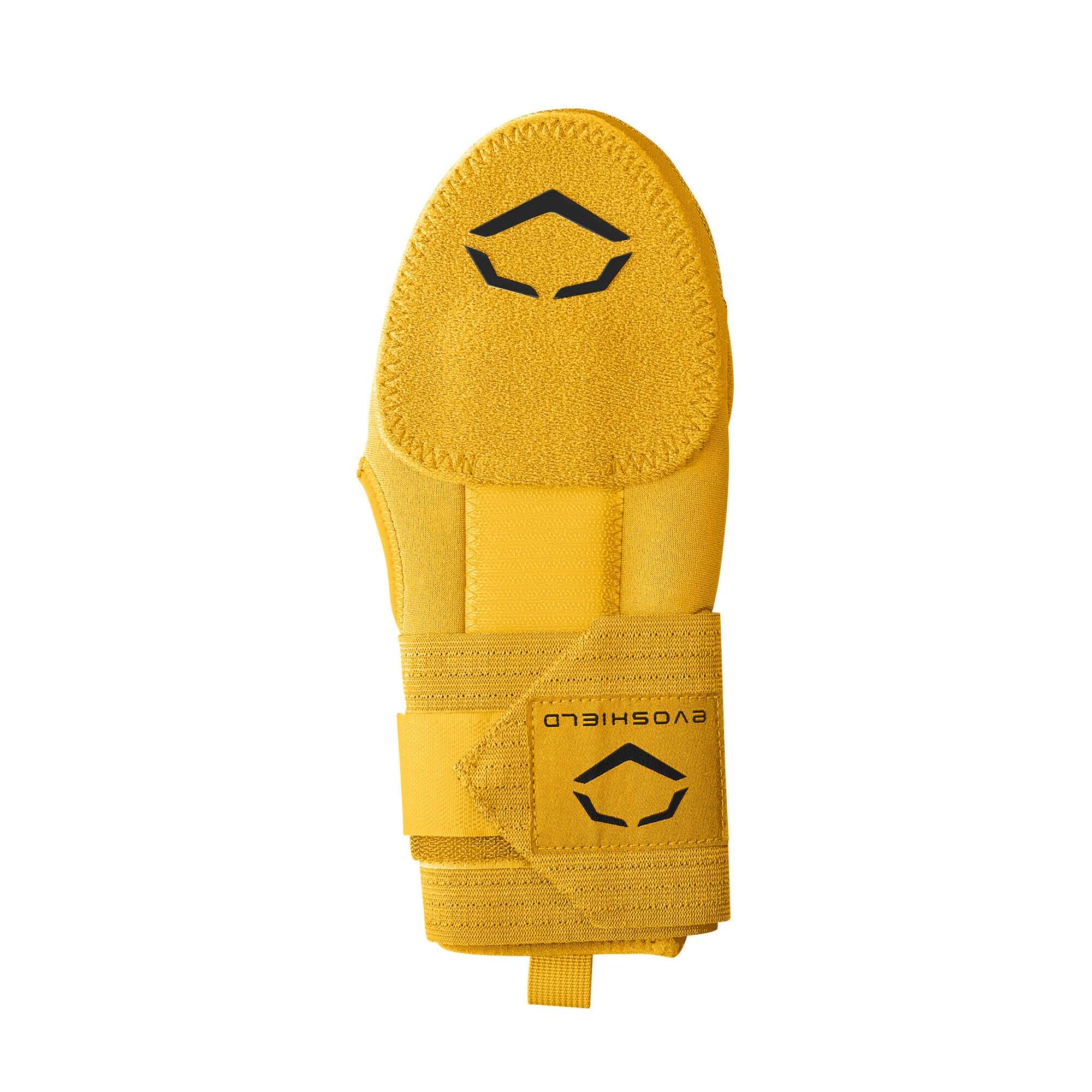 Evoshield Sliding Mitt Right Hand Protective shields on top and underside, elastic straps for secure fit, thumb hole for flexibility.