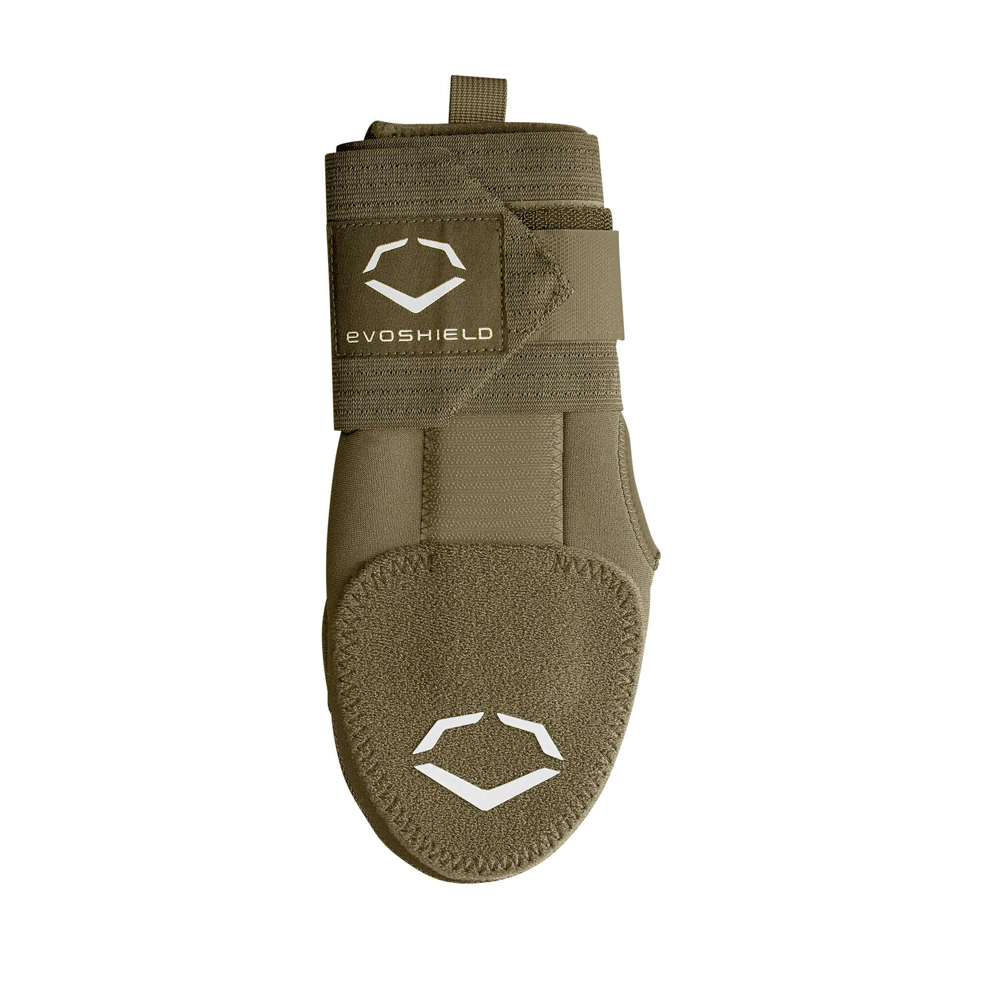 Evoshield Sliding Mitt Right Hand Protective shields on top and underside, elastic straps for secure fit, thumb hole for flexibility.