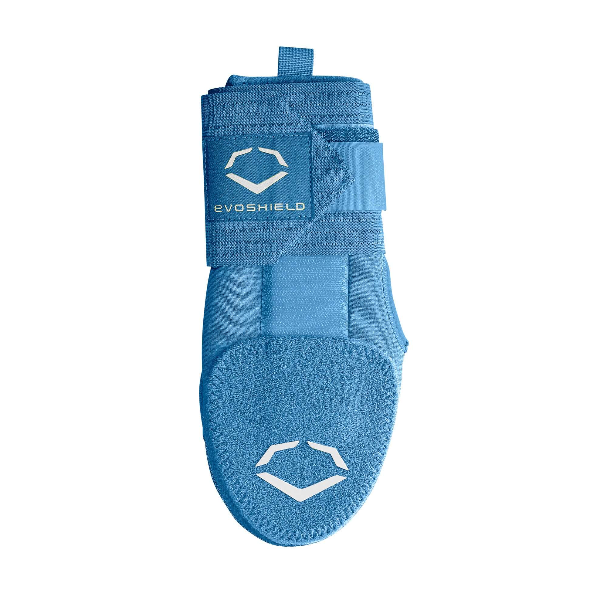 Evoshield Sliding Mitt Right Hand Protective shields on top and underside, elastic straps for secure fit, thumb hole for flexibility.