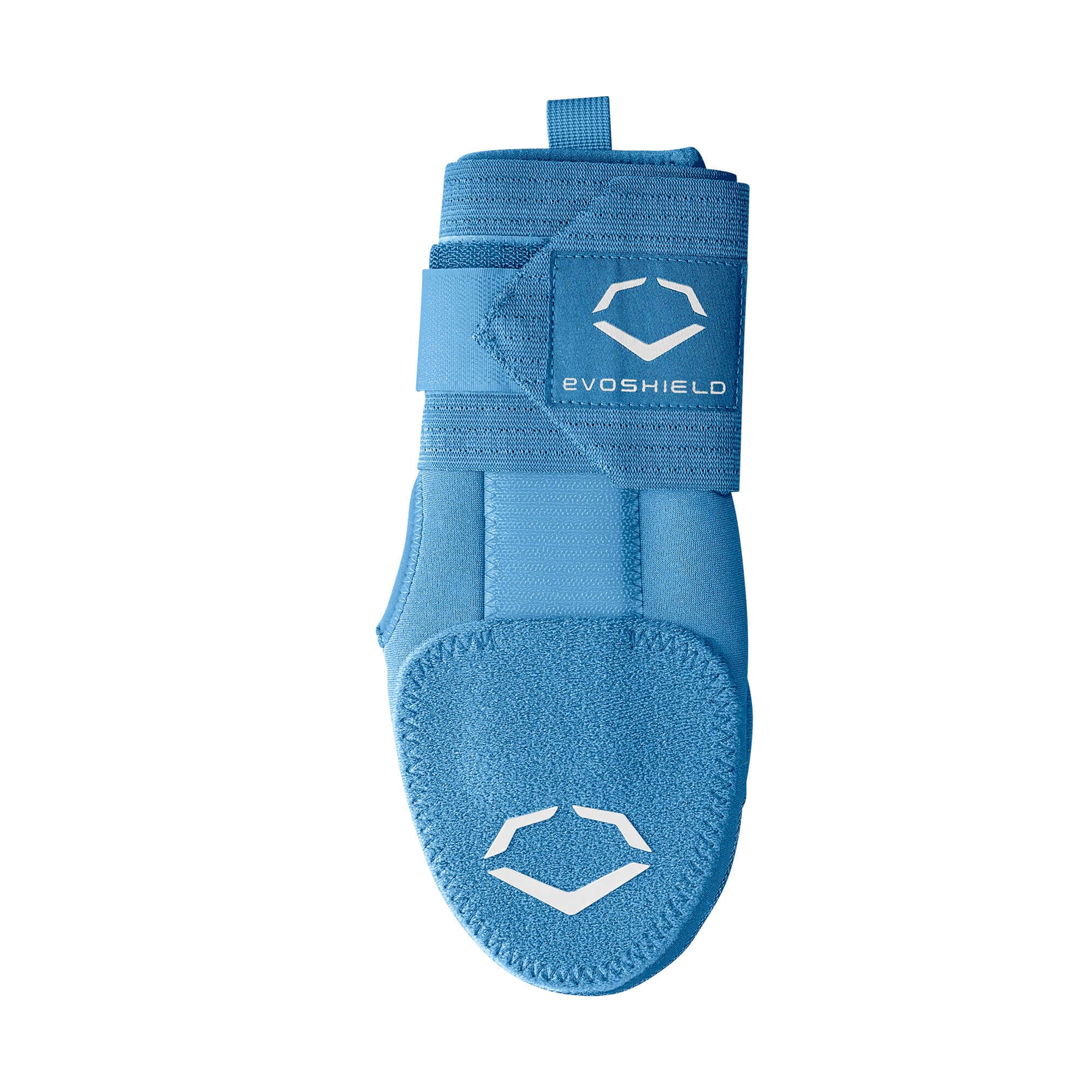 Evoshield Sliding Mitt Right Hand Protective shields on top and underside, elastic straps for secure fit, thumb hole for flexibility.