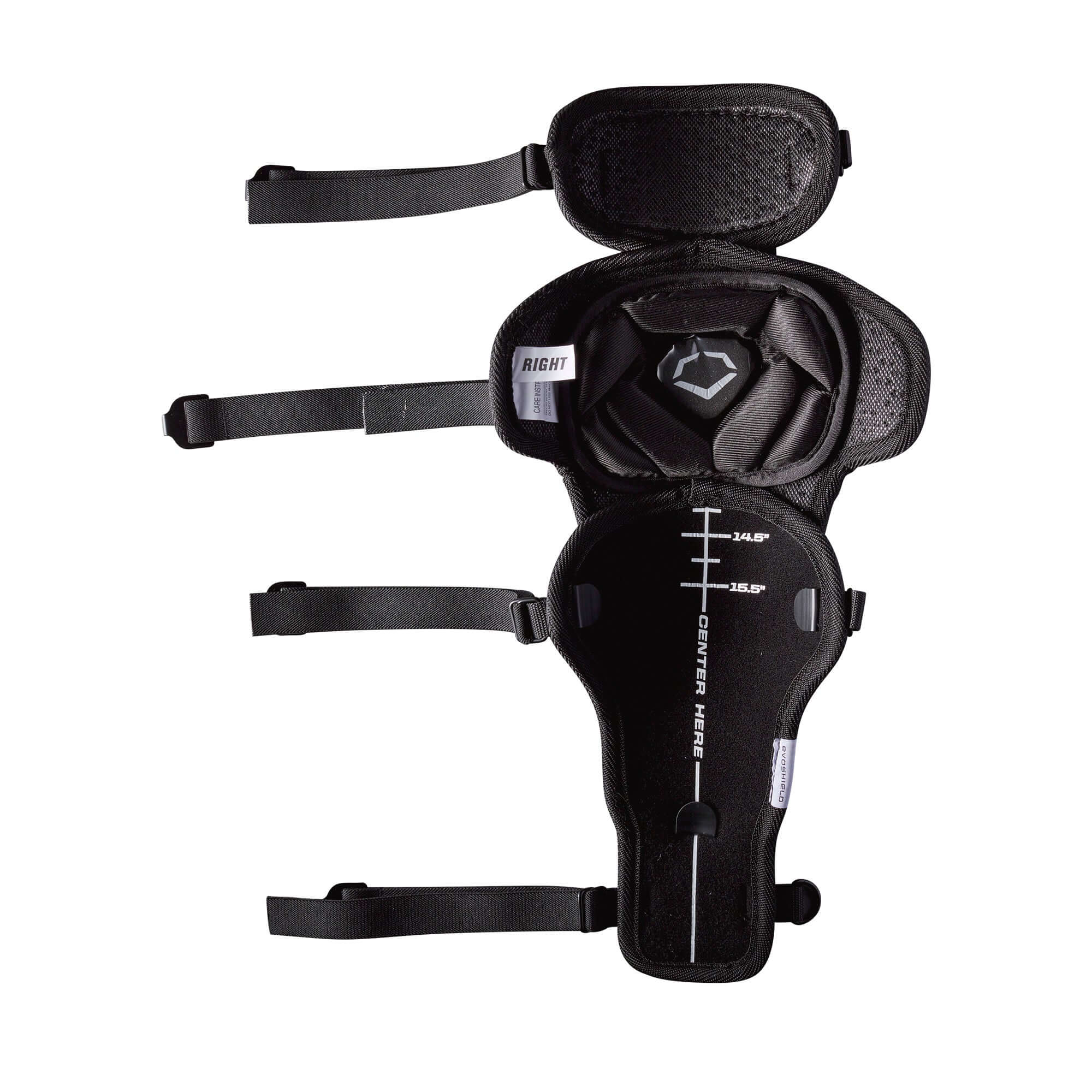 Evoshield Pro-SRZ Catcher's Upper Leg Guards for Fastpitch, adjustable length