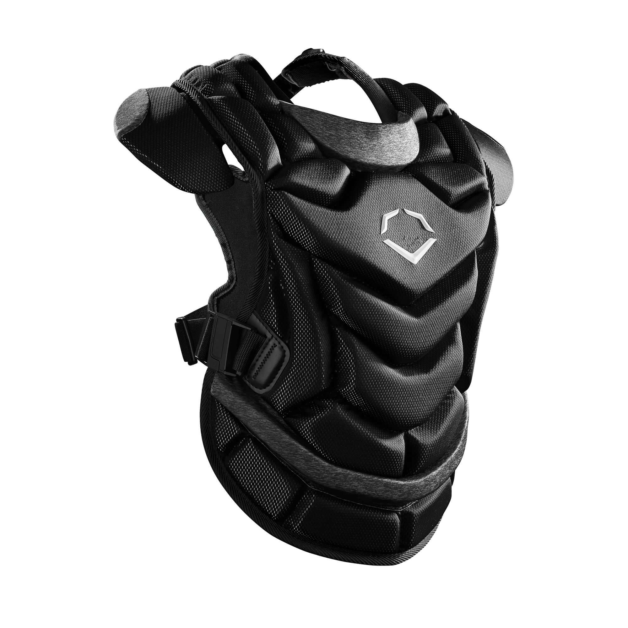 Evoshield PRO-SRZ Fastpitch Catcher's Chest Protector for Women in Black