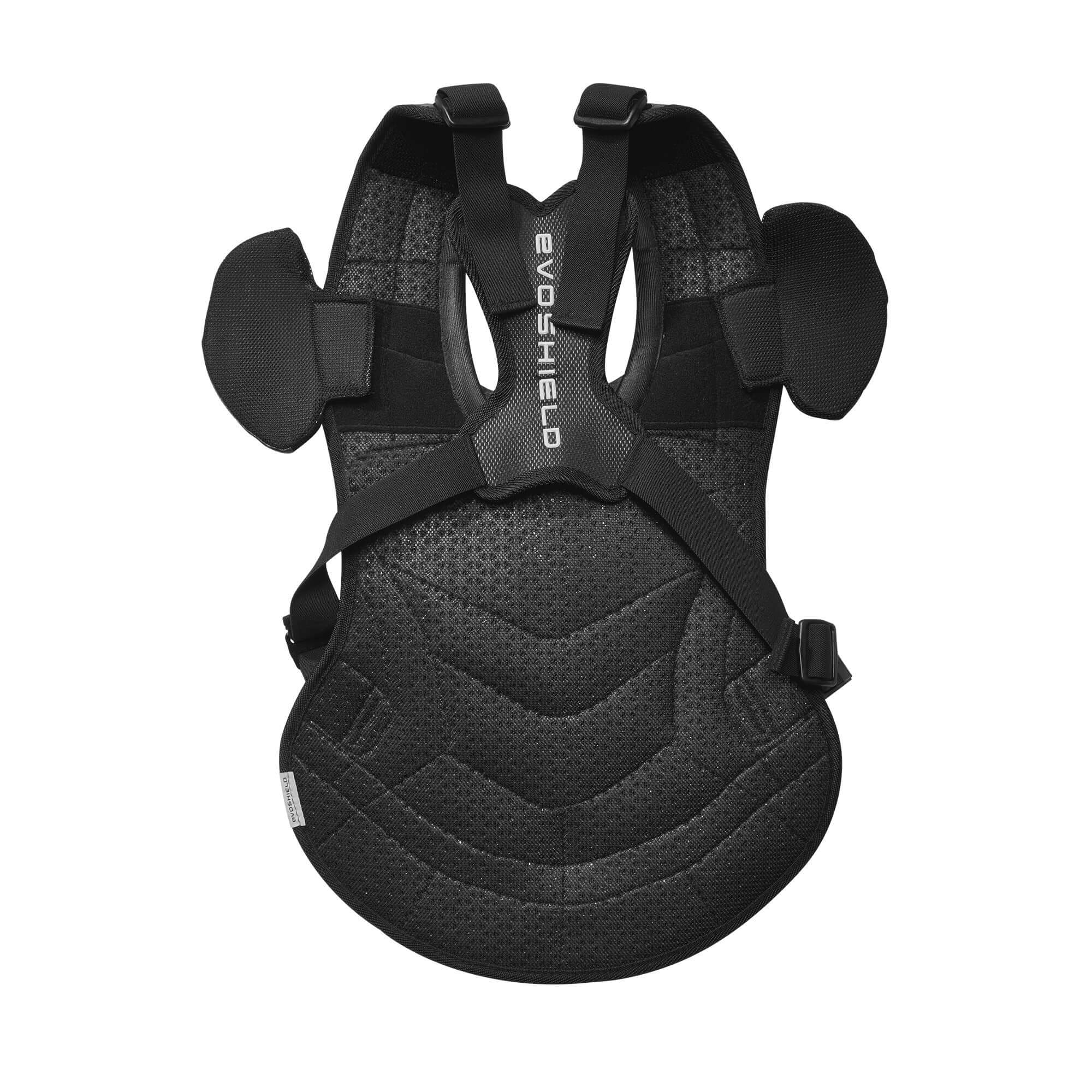 Evoshield PRO-SRZ Fastpitch Catcher's Chest Protector for Women in Black