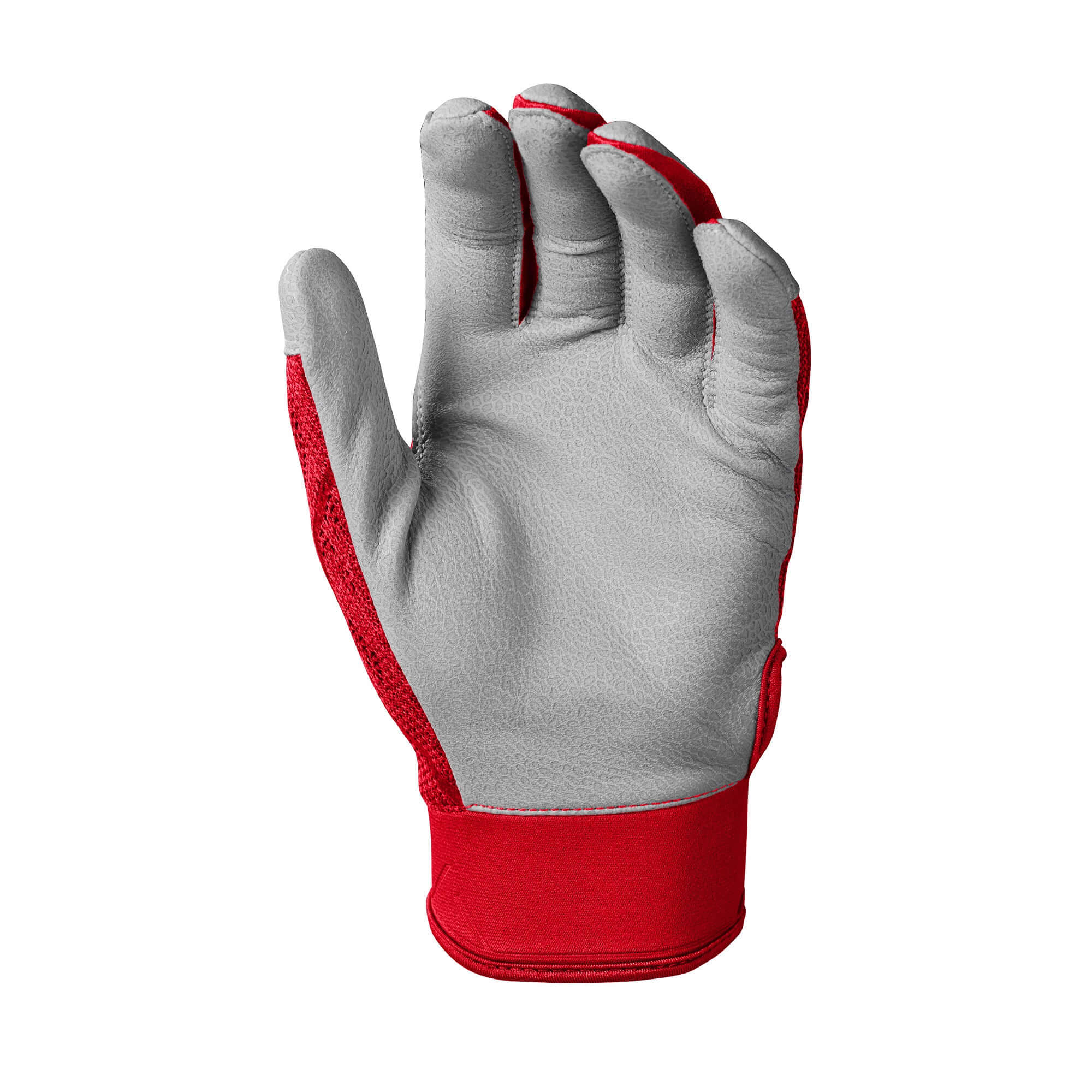 Evoshield Pro-SRZ Scarlet Batting Gloves with breathable knit material