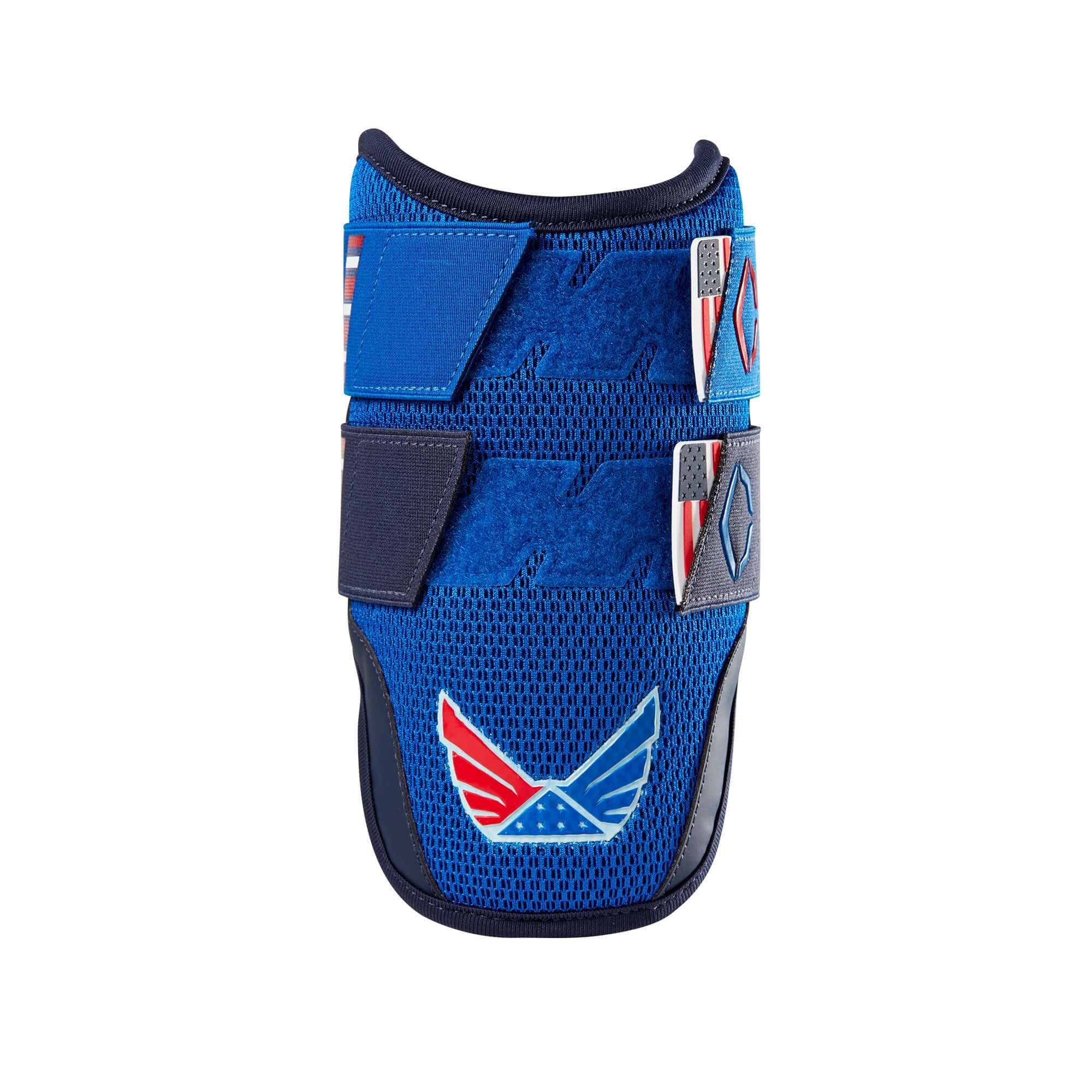 Evoshield X-SRZ Volition America Old Glory Double Strap Elbow Guard with patriotic design