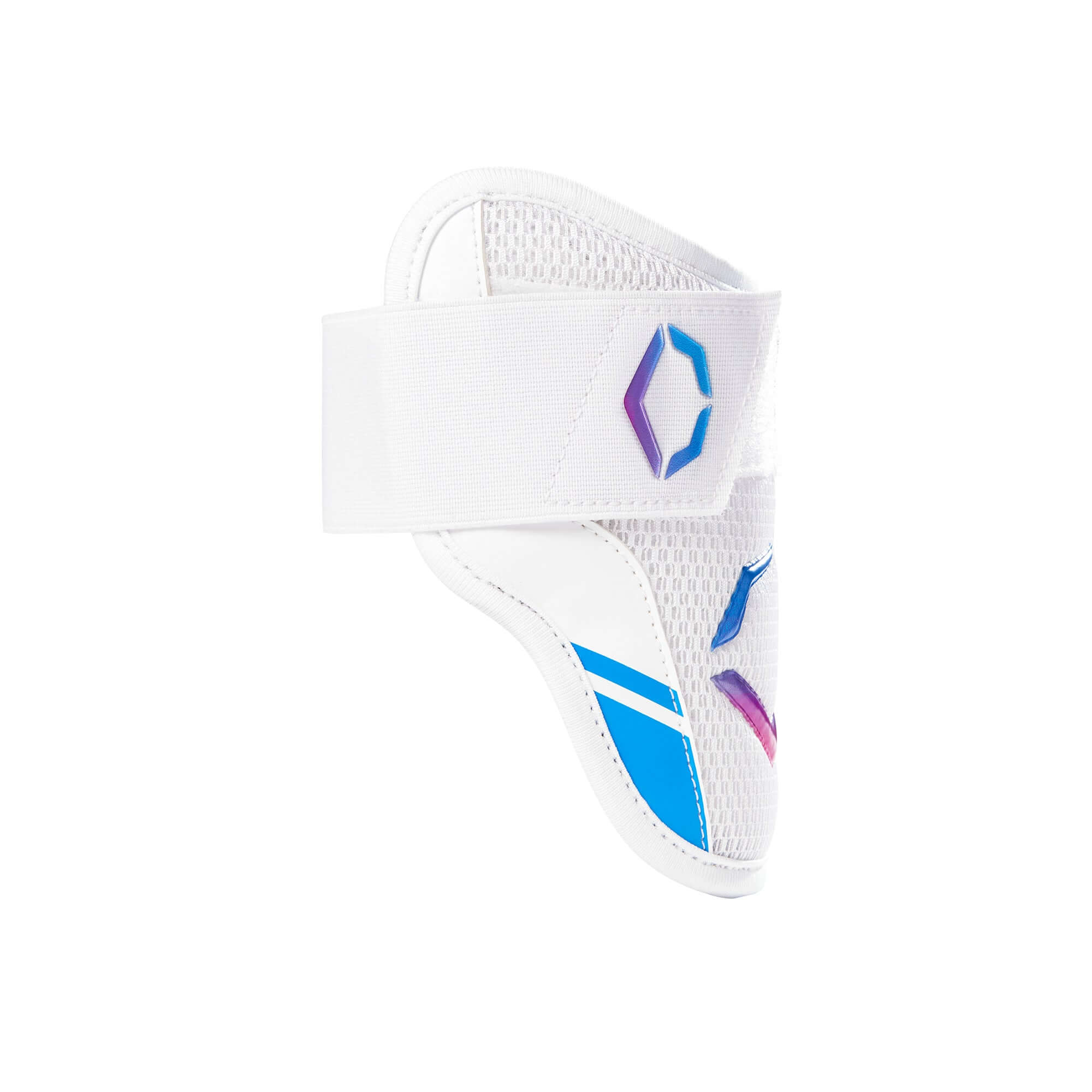Evoshield X-SRZ Autism Speaks Elbow Guard with Gel-to-Shell Technology for custom fit and protection.