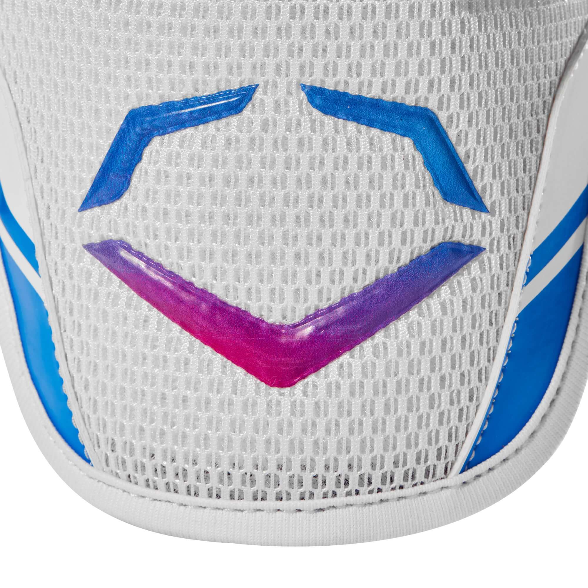 Evoshield X-SRZ Autism Speaks Elbow Guard with Gel-to-Shell Technology for custom fit and protection.