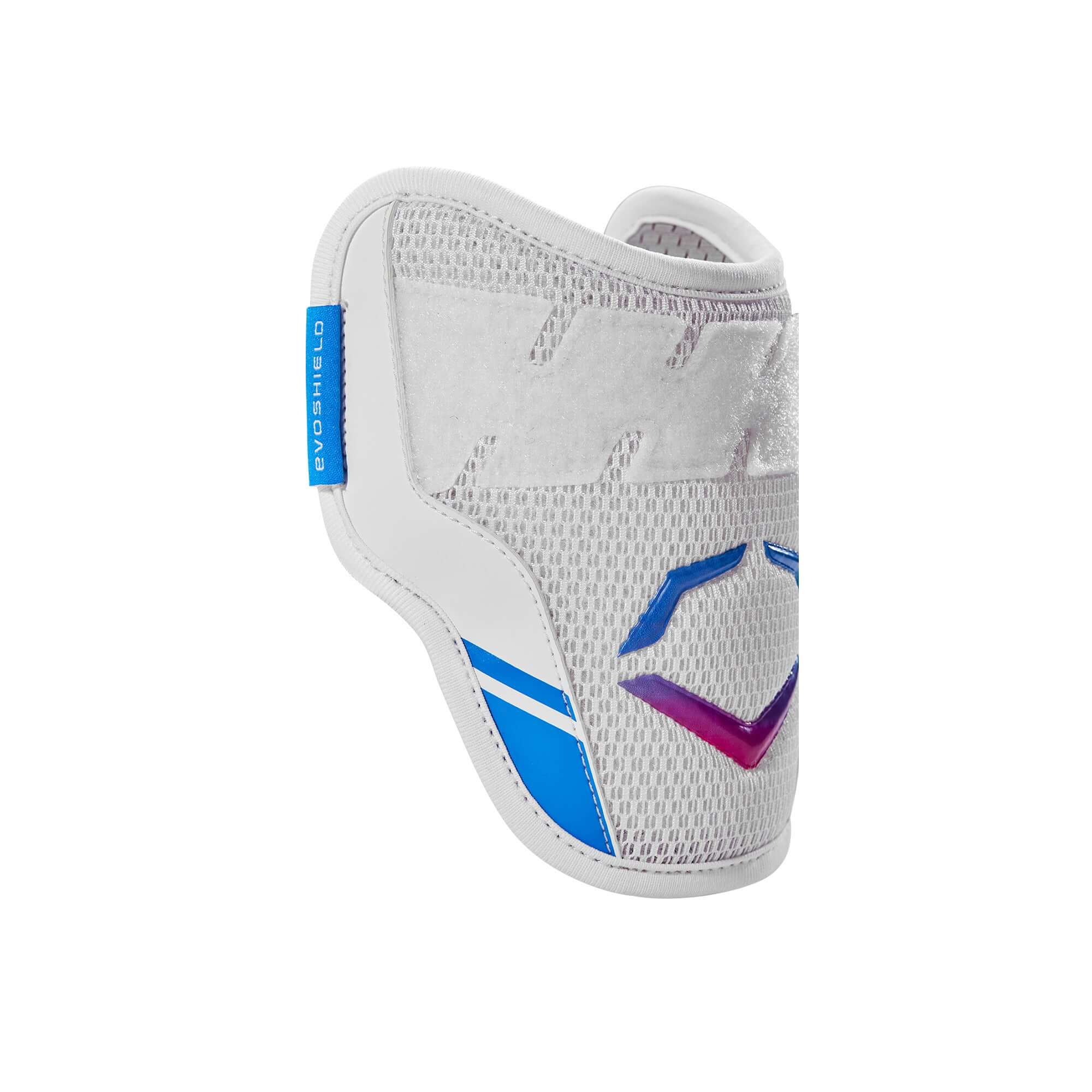 Evoshield X-SRZ Autism Speaks Elbow Guard with Gel-to-Shell Technology for custom fit and protection.