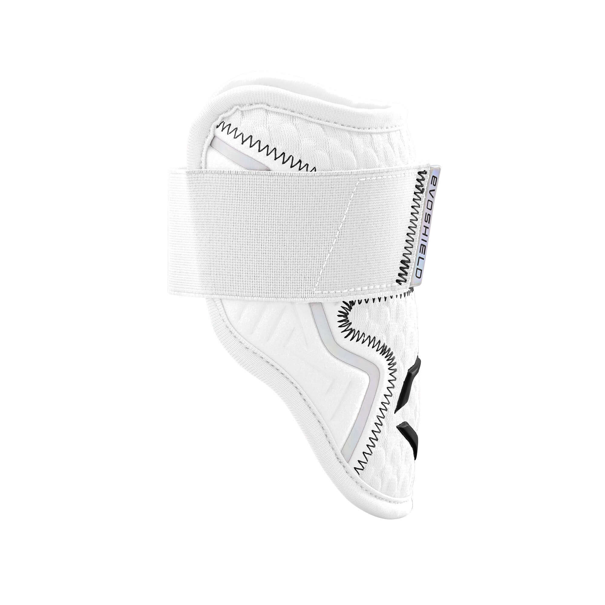 Evoshield Pro-SRZ 2.0 Batter's Elbow Guard White with Gel-to-Shell Technology for custom fit and maximum protection.
