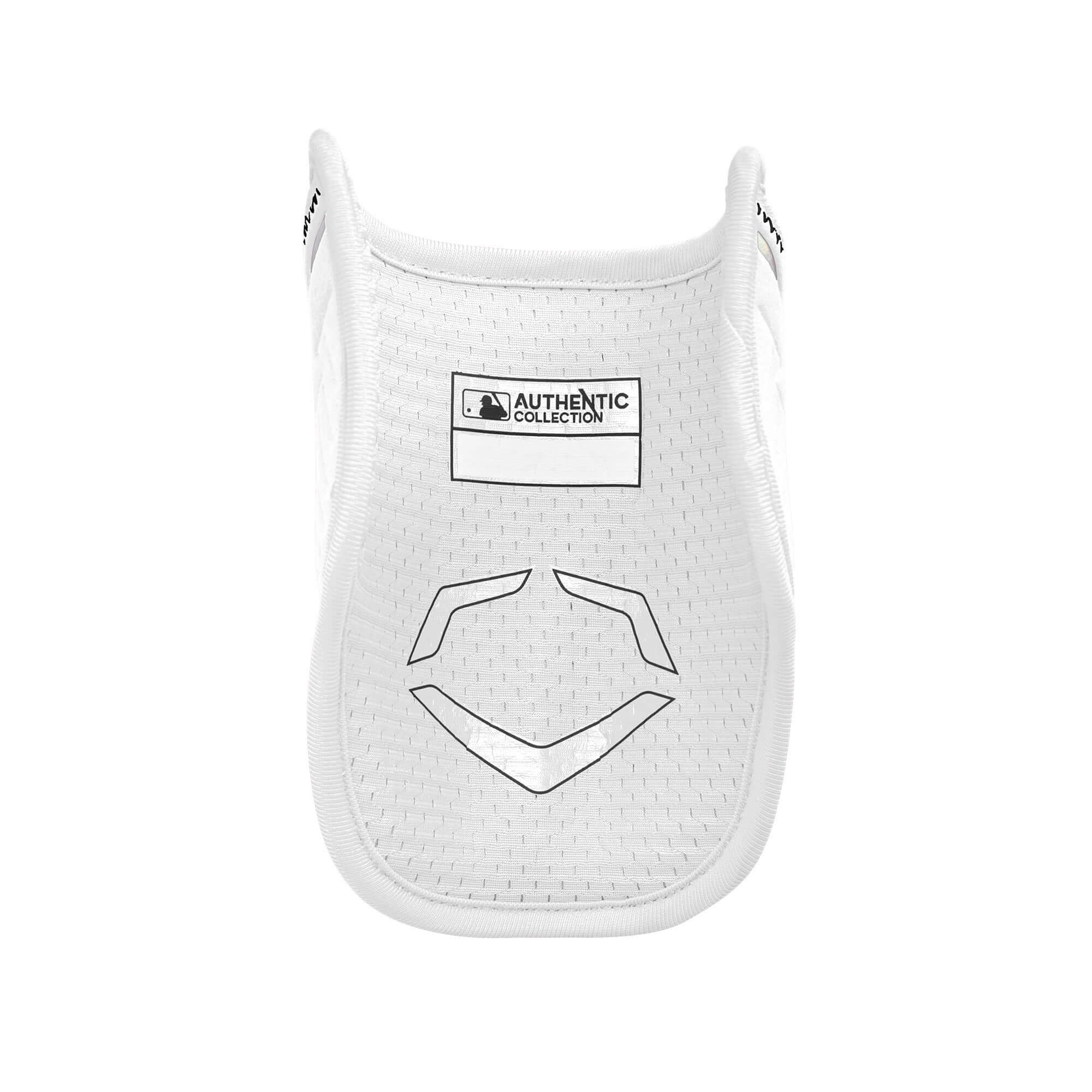 Evoshield Pro-SRZ 2.0 Batter's Elbow Guard White with Gel-to-Shell Technology for custom fit and maximum protection.