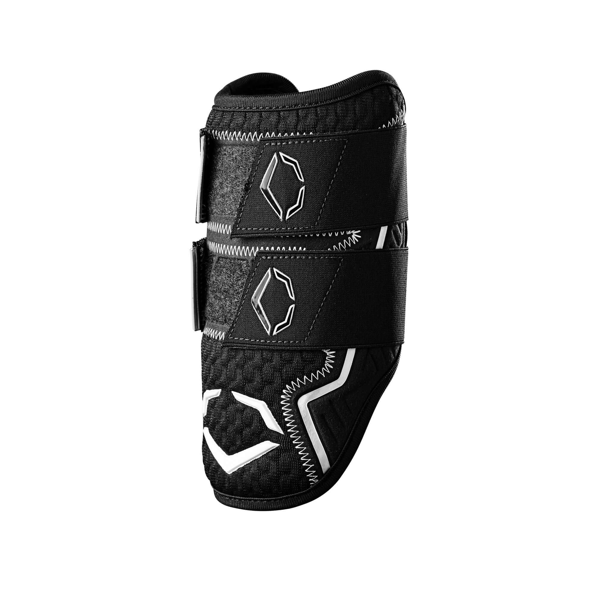 Evoshield Pro-SRZ 2.0 Batter's Elbow Guard Black with Double Straps