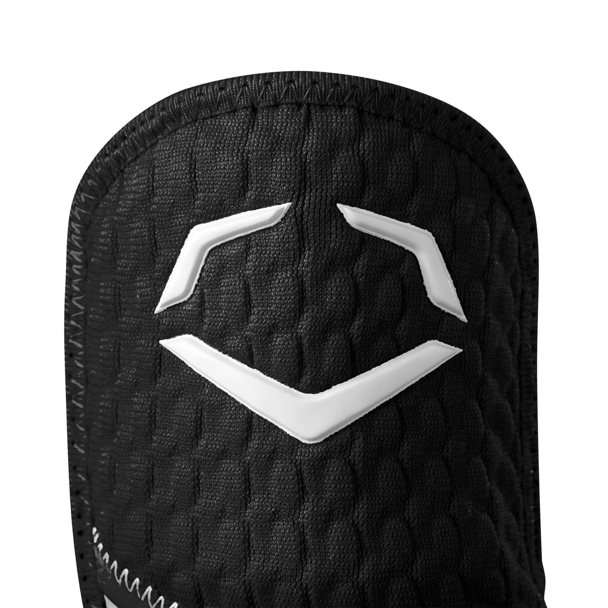Close-up of the Evoshield Pro-SRZ 2.0 Batter's Hand Guard showing the logo and textured design.