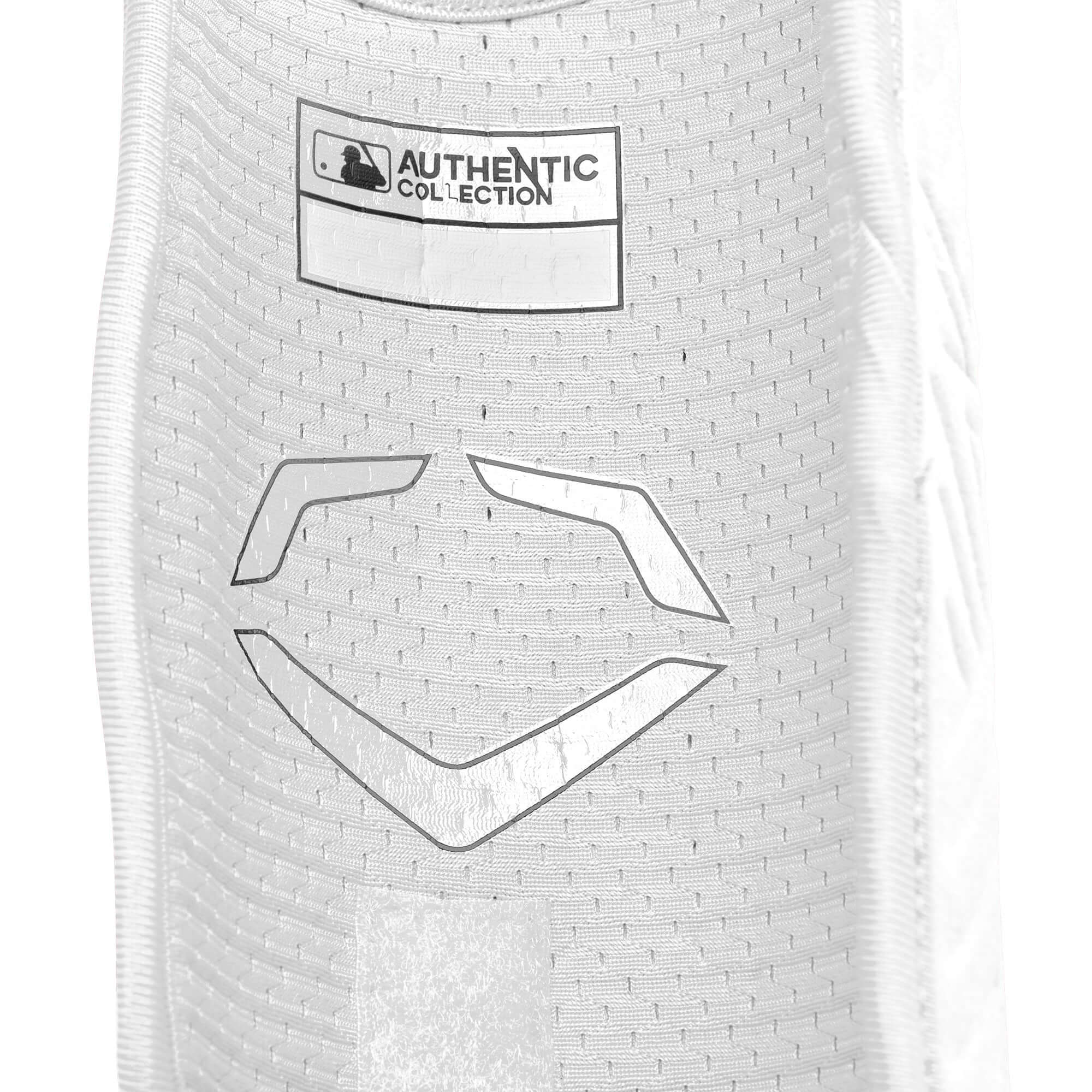 Evoshield PRO-SRZ 2.0 Batter's Leg Guard LHH in Sand color with iridescent accents and ergonomic design.