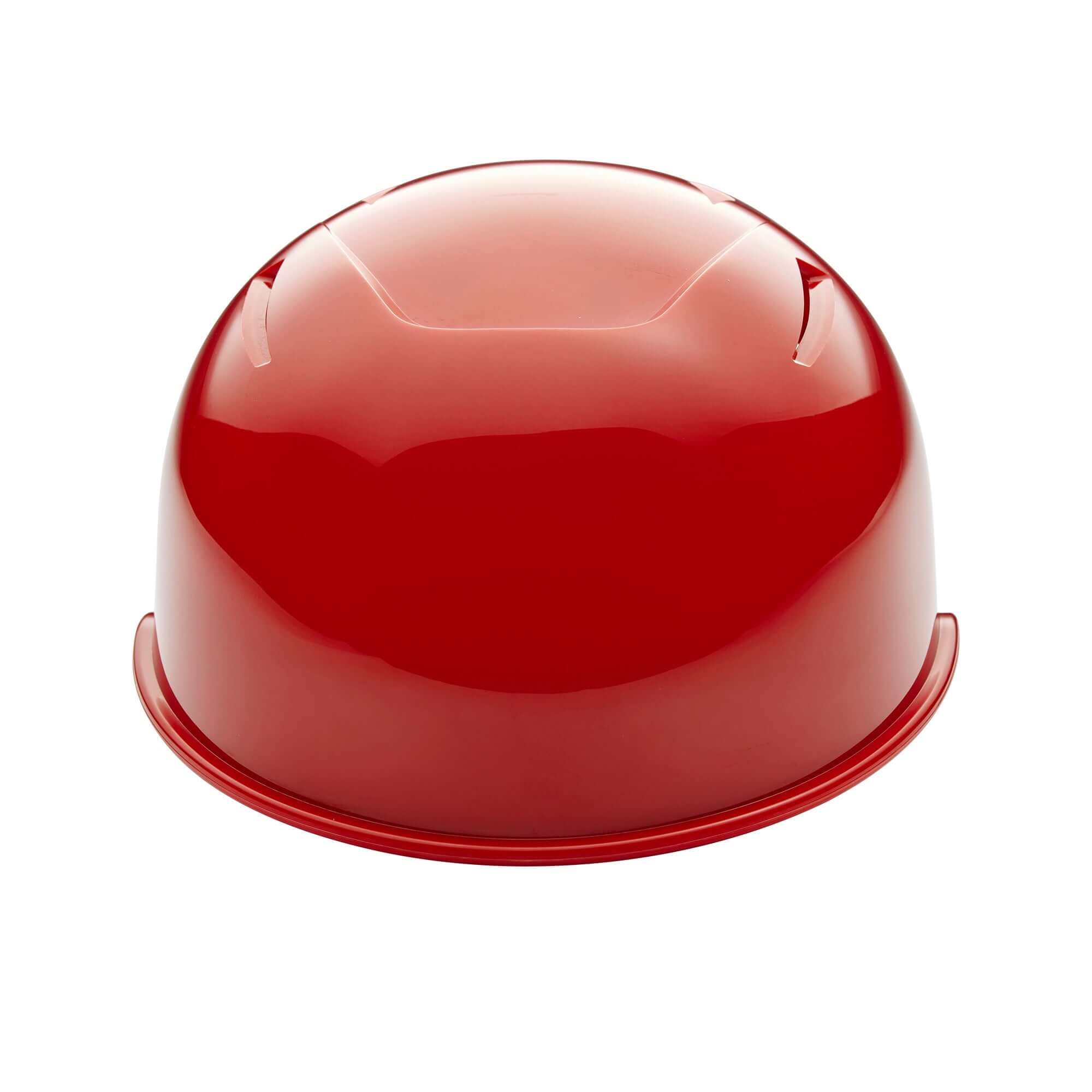 Evoshield PRO-SRZ Vented Skull Cap in Scarlet color, designed for comfort and airflow for catchers.