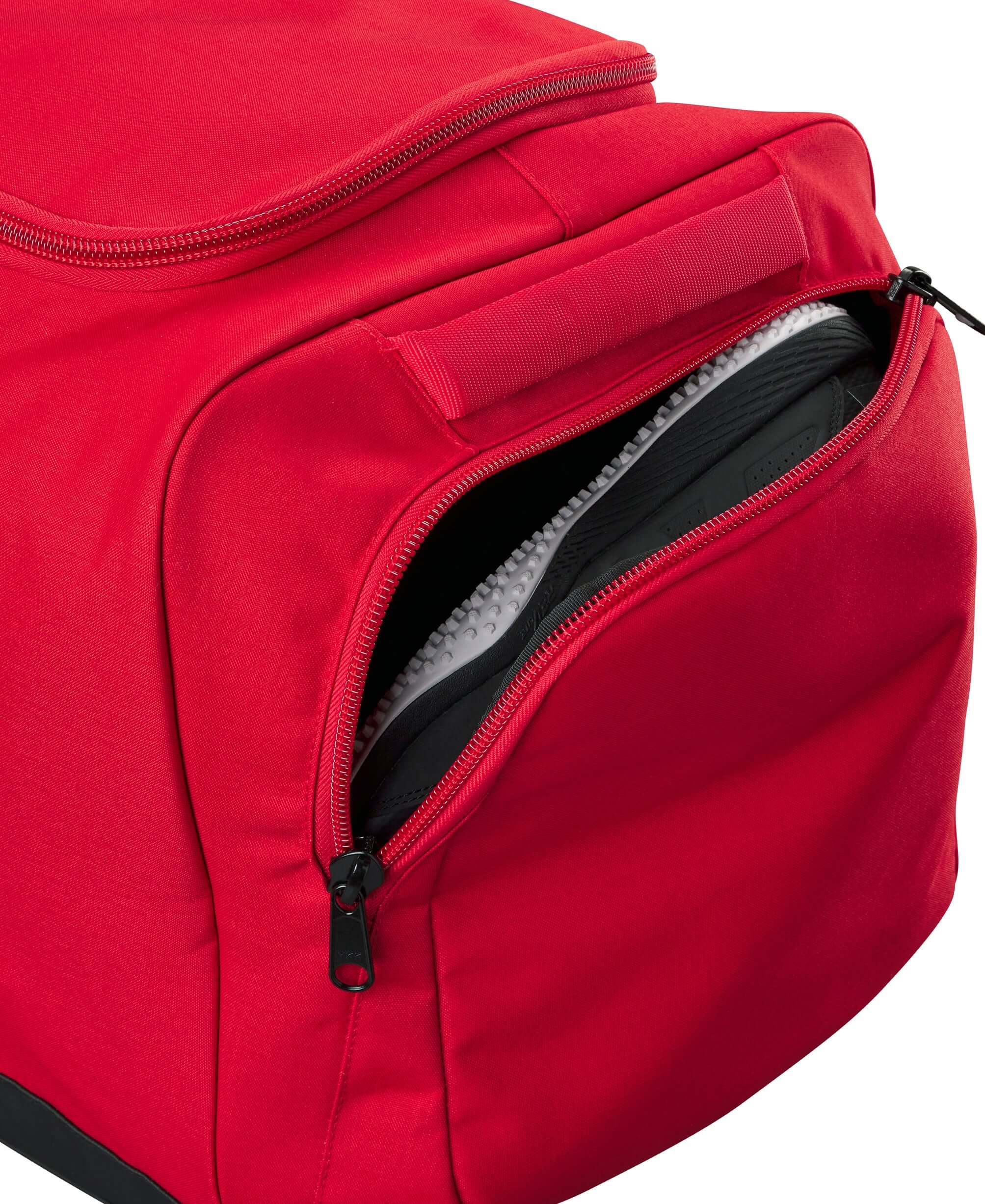 Alt tag for image of Evoshield Game Day Duffle: Evoshield Game Day Duffle with padded handles and water-resistant bottom