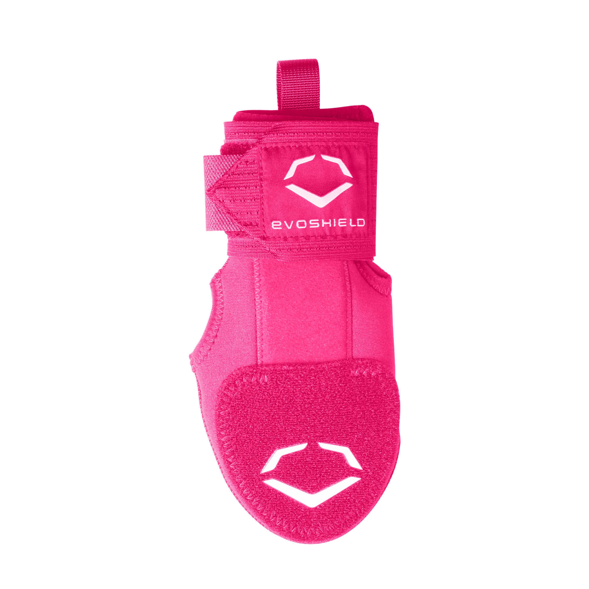 Evoshield Youth Sliding Mitt in vibrant pink, designed for protection during sliding and base running for young players.