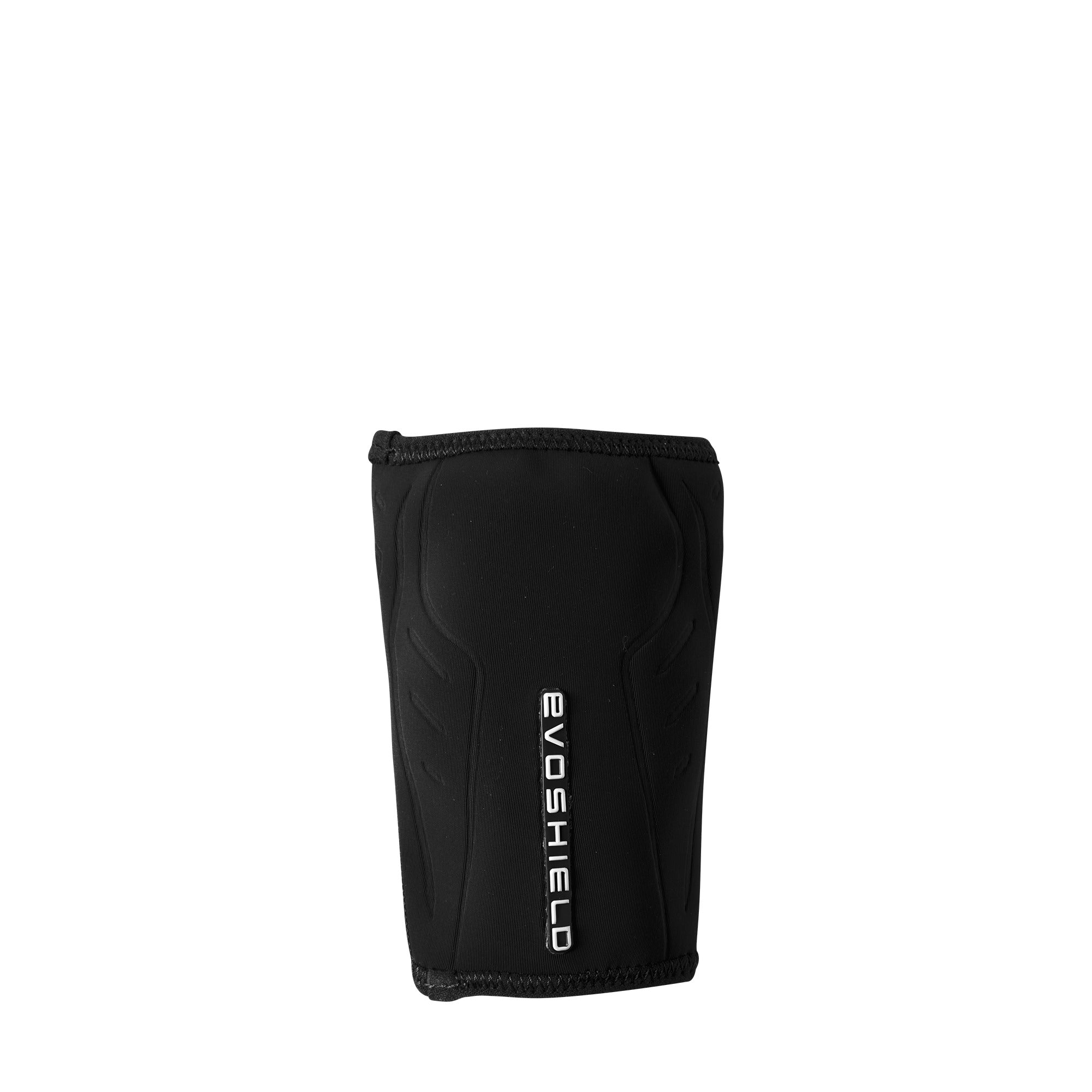 Black Evoshield Pro-SRZ 2.0 Protective Wrist Guard with Gel-to-Shell Technology for athletes.