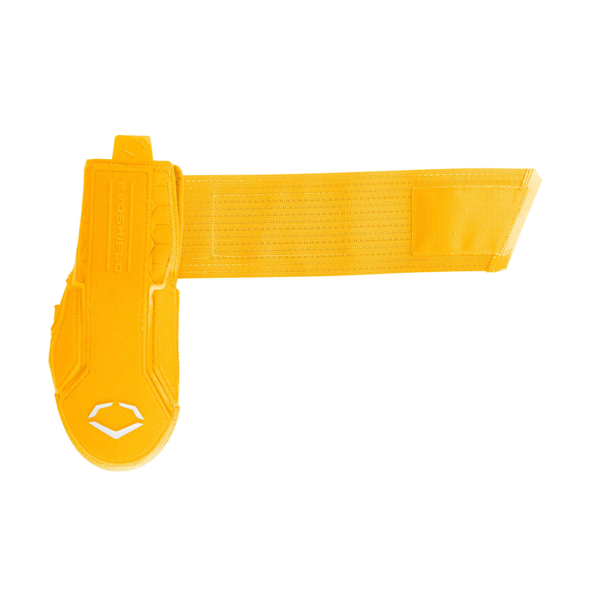Evoshield Sliding Mitt 2.0 in bright yellow, designed for adult players to protect hands while sliding into bases.
