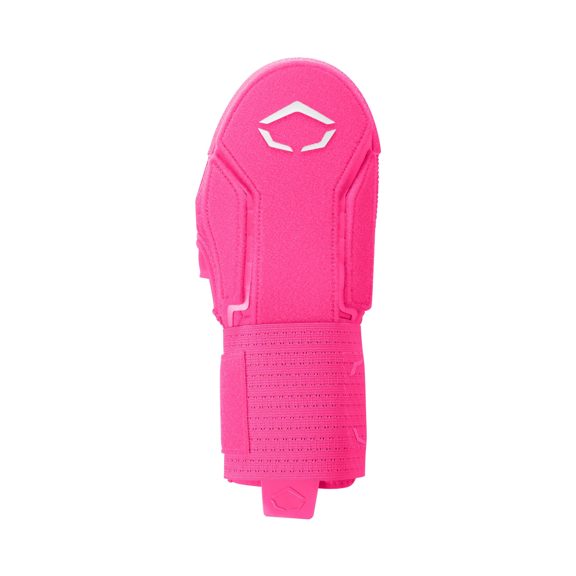 Evoshield Sliding Mitt 2.0 in vibrant pink, designed for adult players to enhance base running and hand protection.