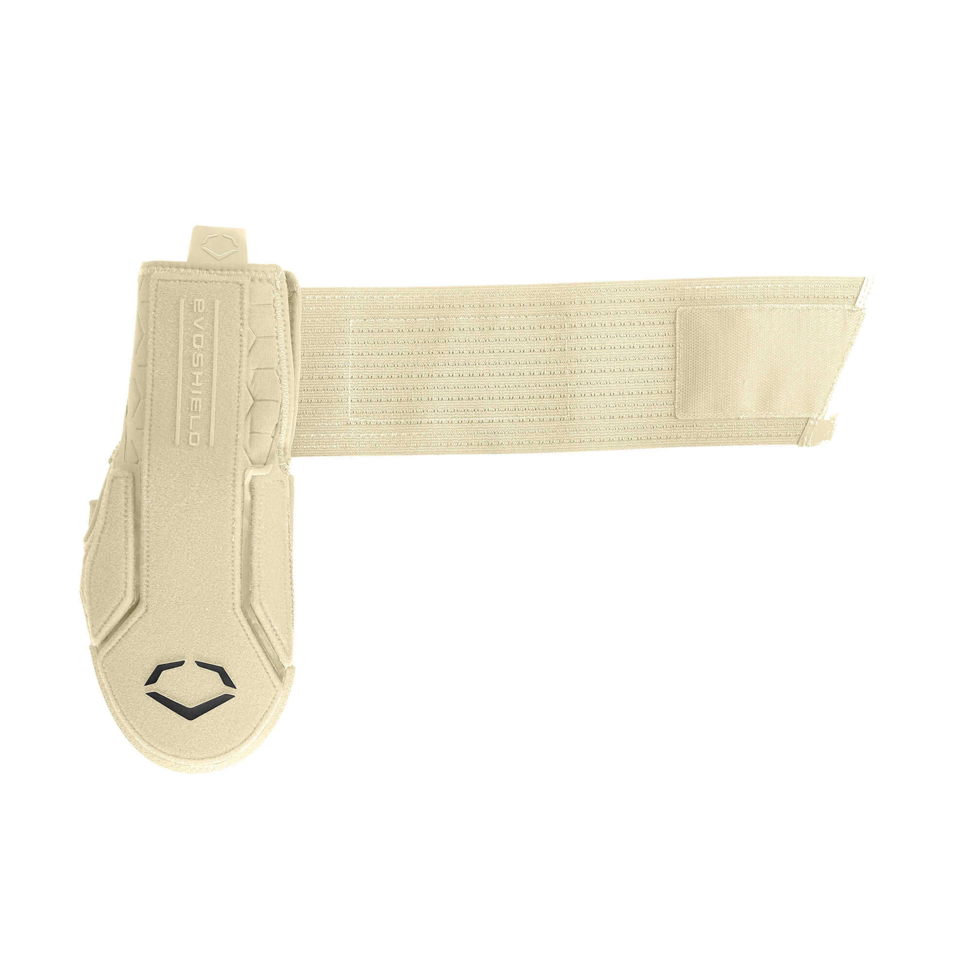 Evoshield Sliding Mitt 2.0 for adults in beige, designed for grip and hand protection during baseball sliding.