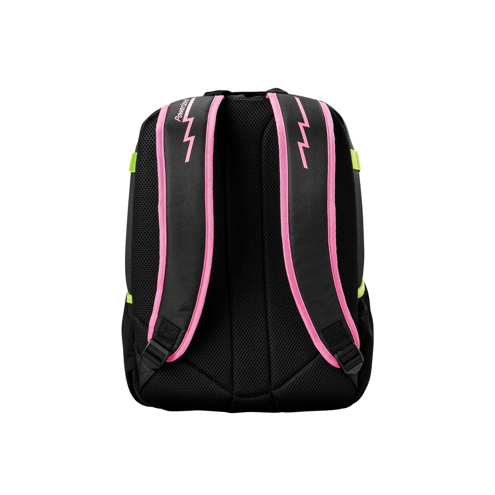 Louisville Slugger Party Animals Stick Pack back view Black Neon Pink