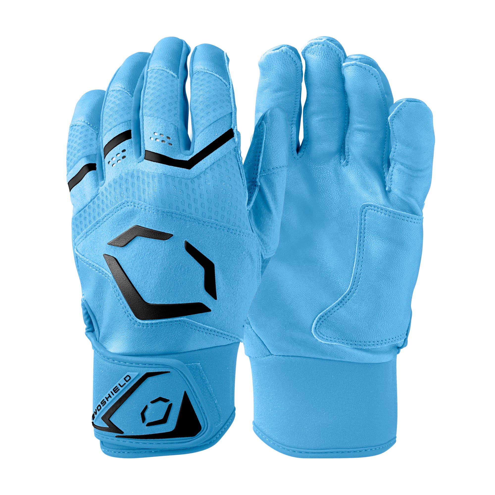 Evoshield Youth Carbyne Batting Gloves - Victory Blue