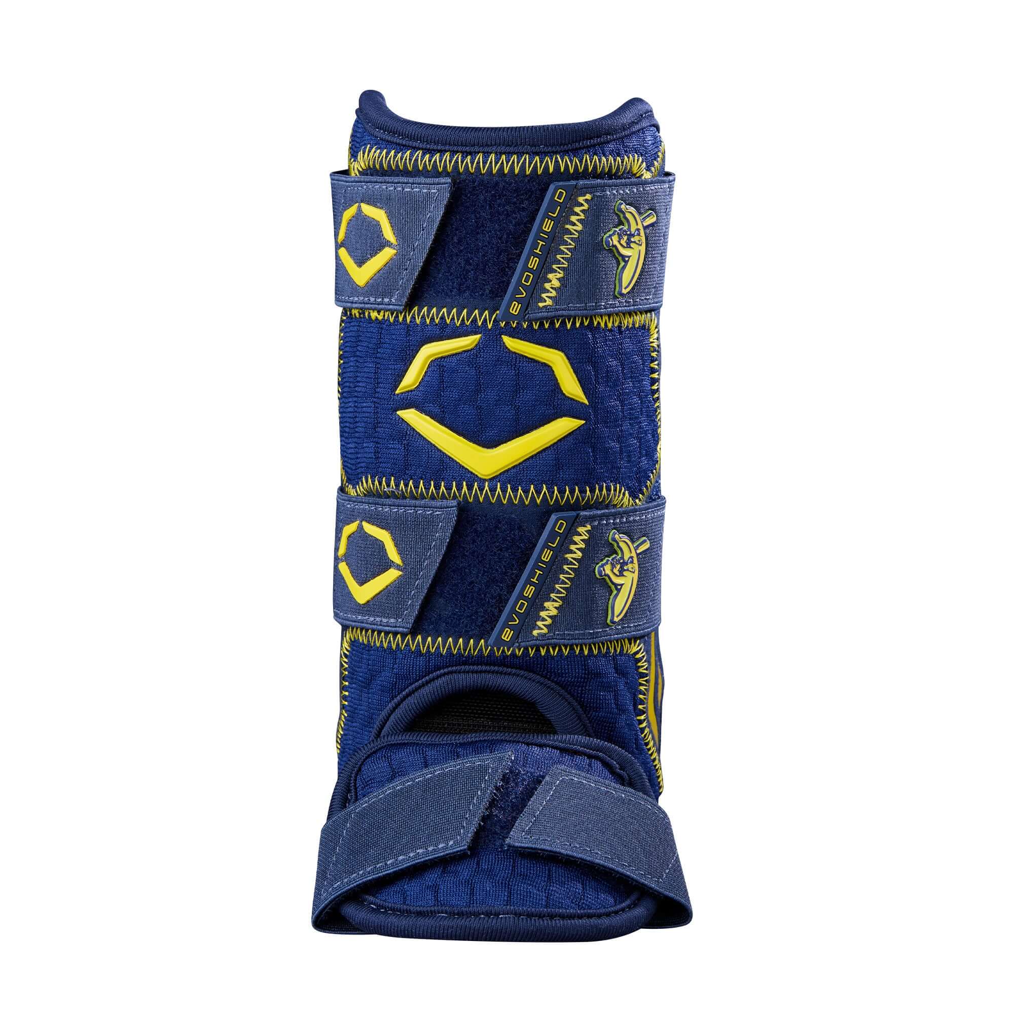 Evoshield X-SRZ Bananas Leg Guard Navy/Yellow