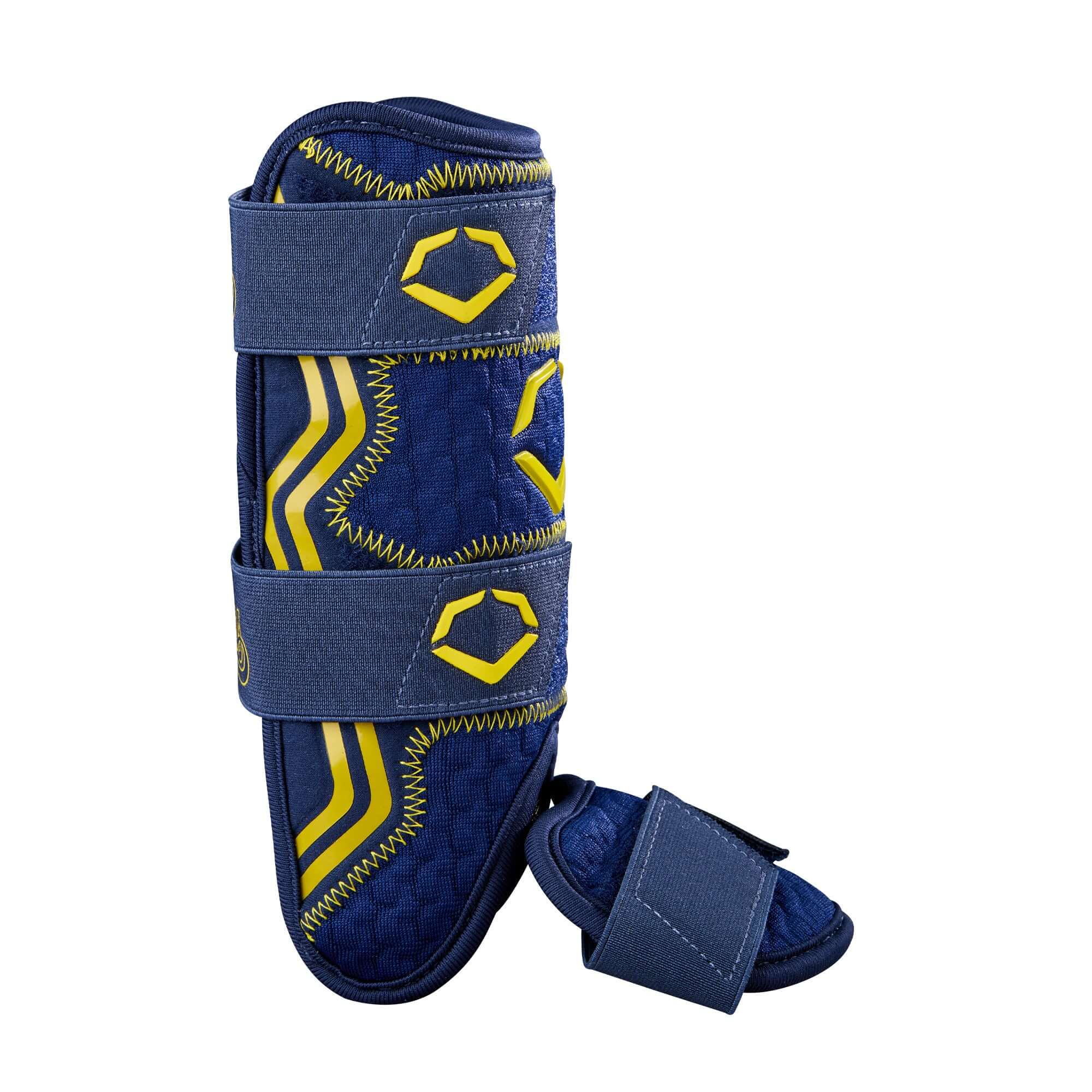 Evoshield X-SRZ Bananas Leg Guard Navy/Yellow