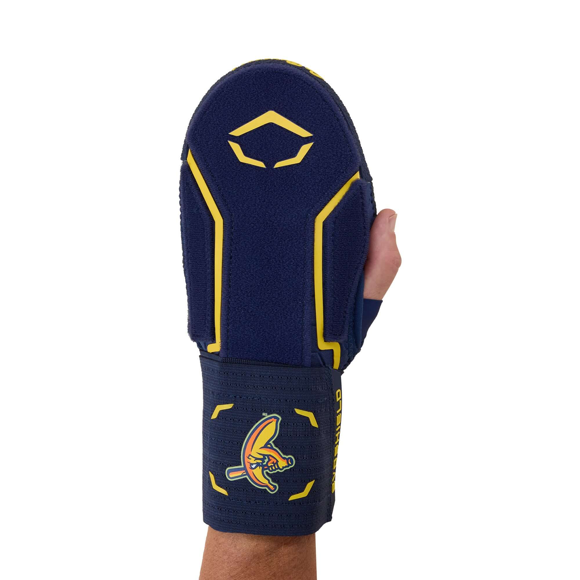 Evoshield X-SRZ Bananas Sliding Mitt - Navy/Yellow