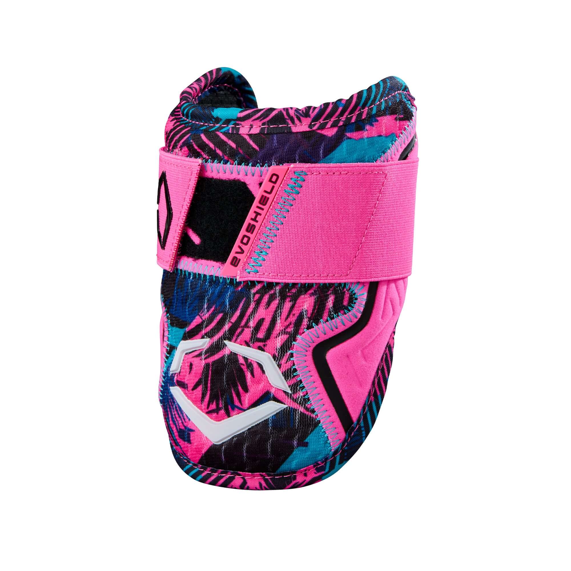 Evoshield X-SRZ Miami Vice Elbow Guard - Black/Pink/Victory