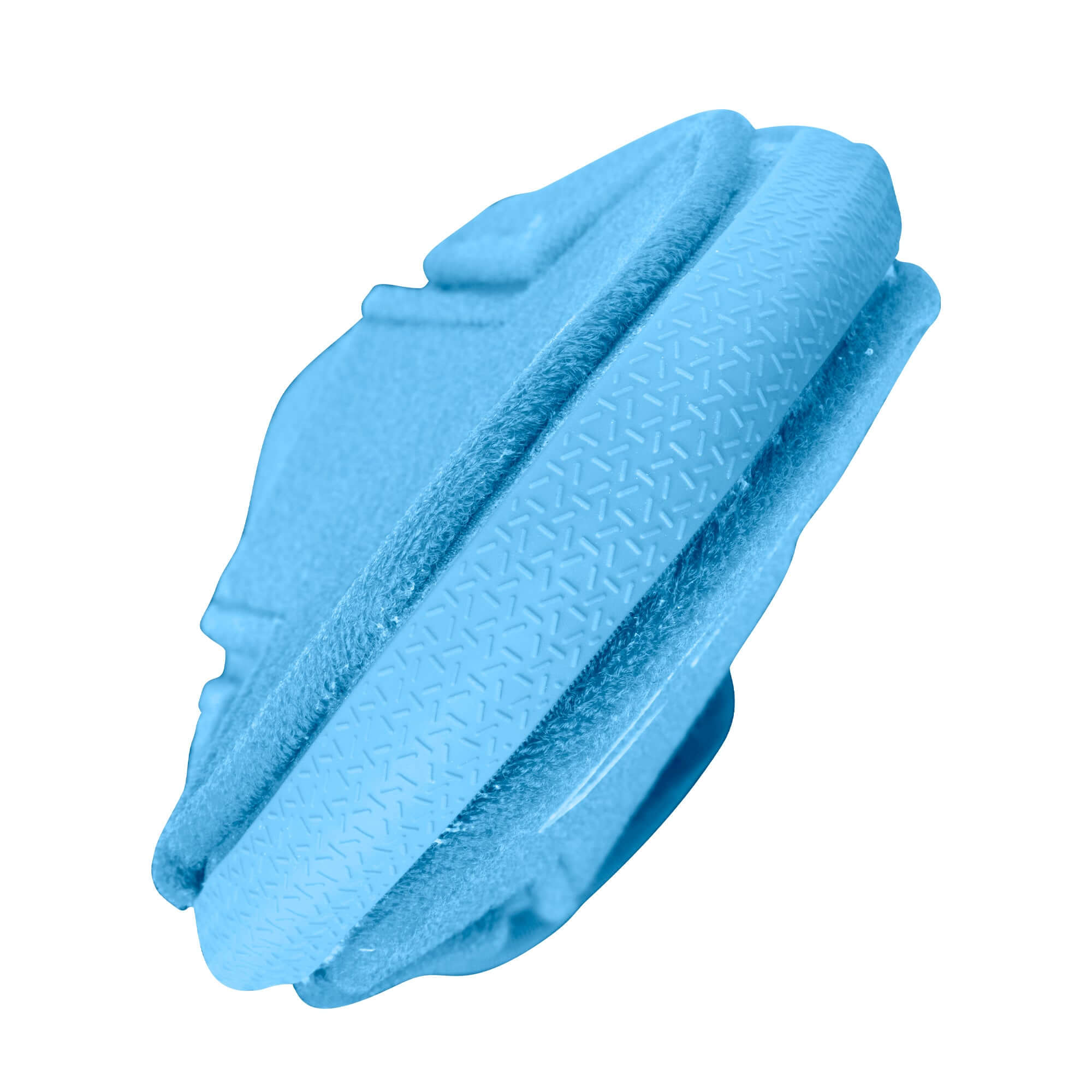 Evoshield Shorty Sliding Mitt 2.0 palm view showcasing protective padding and wrist strap in blue