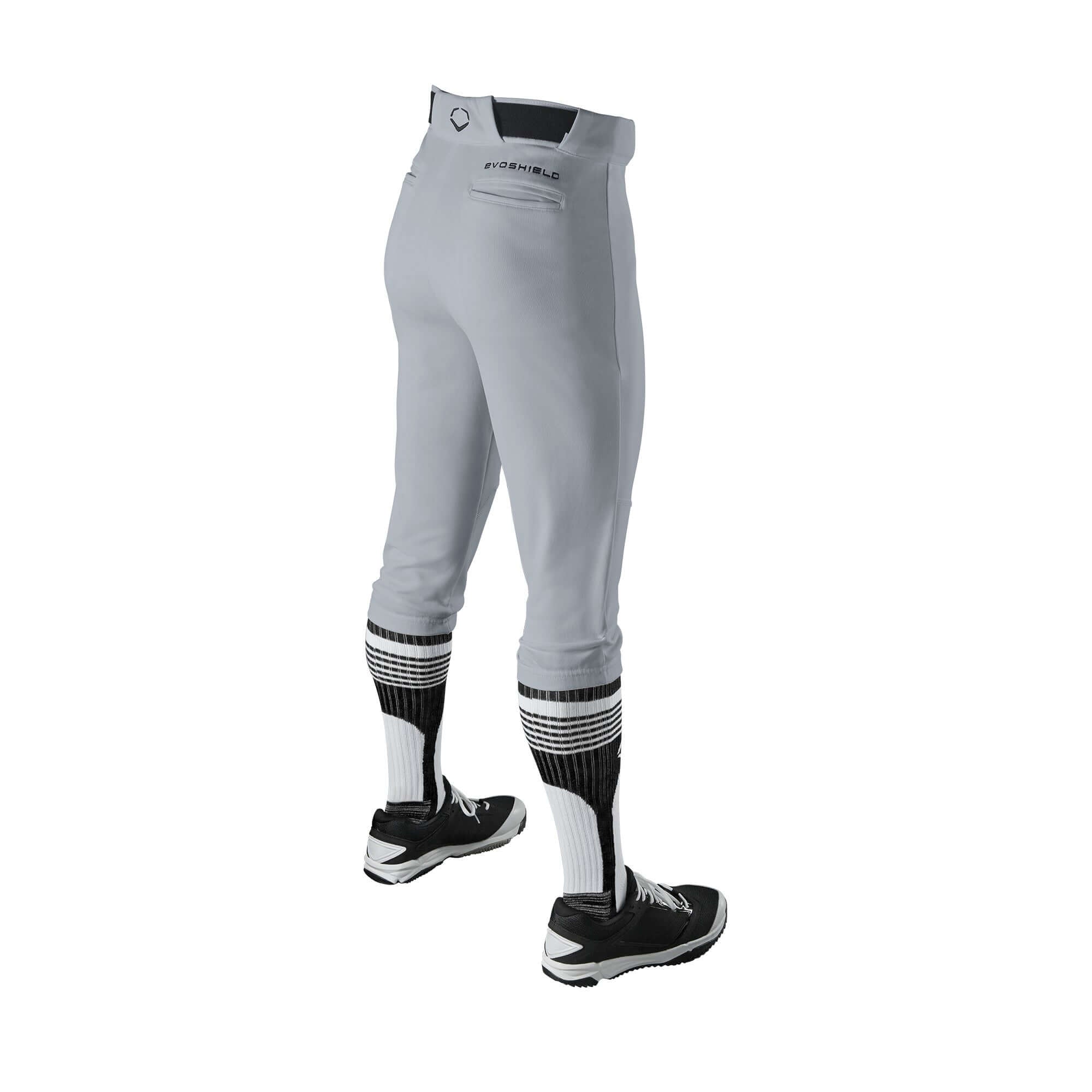 Evoshield Youth Salute Knickers showcasing stirrups or high socks