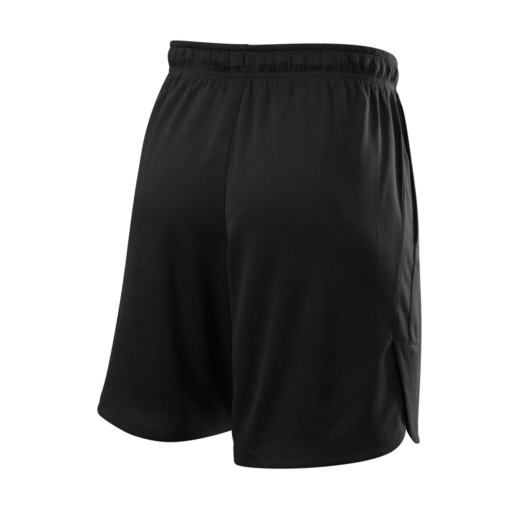 Black EvoShield Men's Pro Team Training Short 2.0 front view