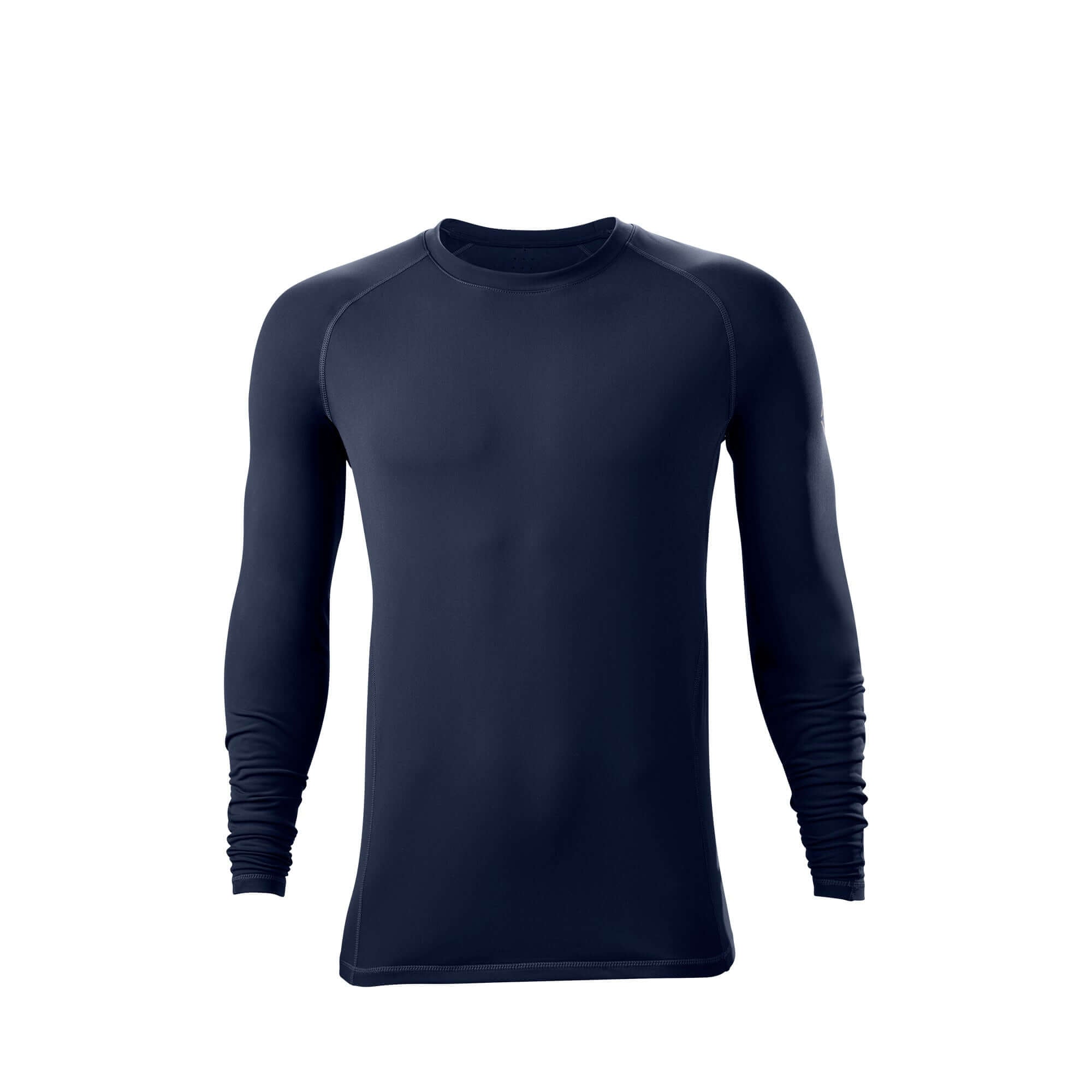 Evoshield Men's Pro Team Winterball 2.0 Navy long sleeve top for cold weather training and comfort.