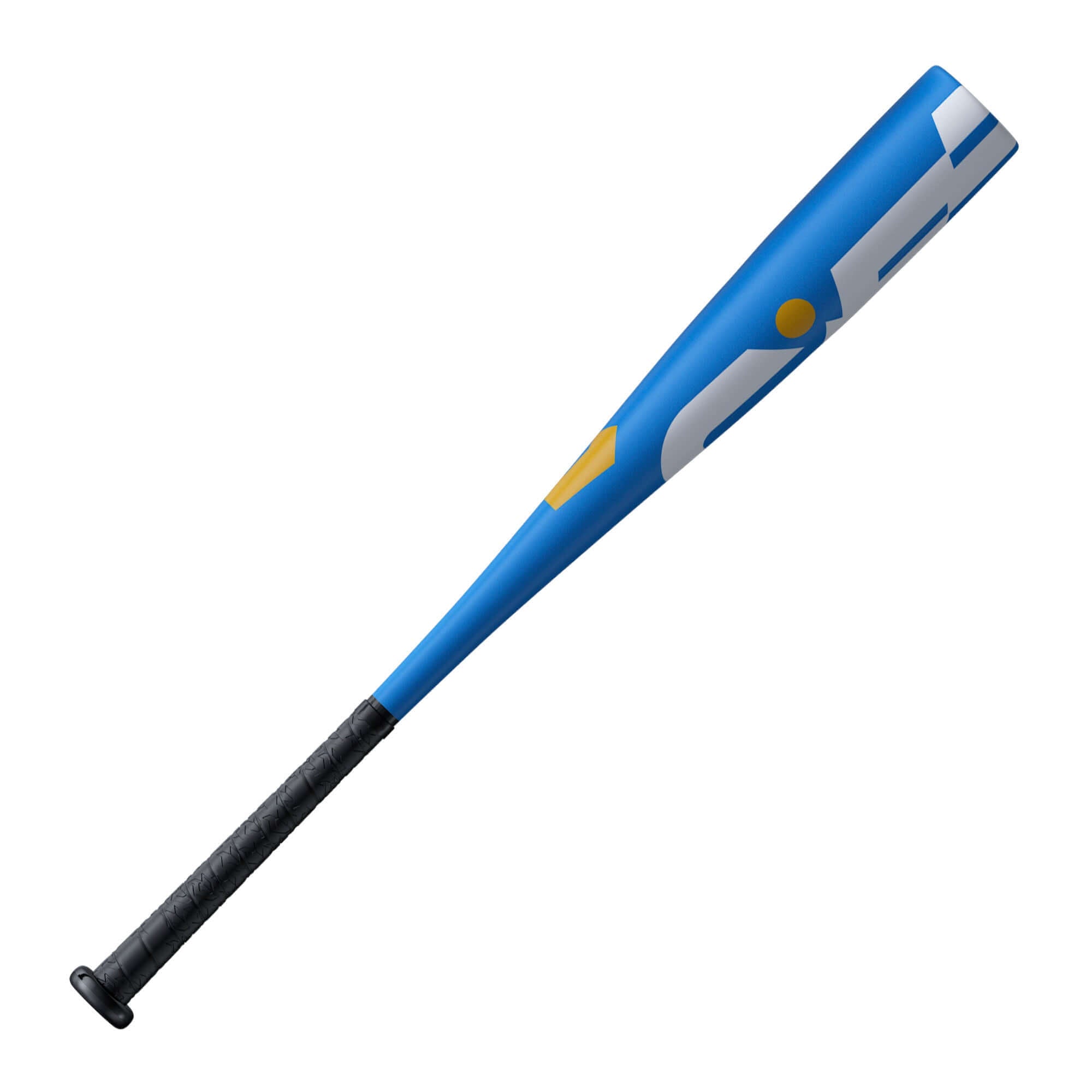 DeMarini CF Tee Ball bat in blue color, lightweight composite design for young hitters, 2 1/4" barrel, easy-swinging performance.