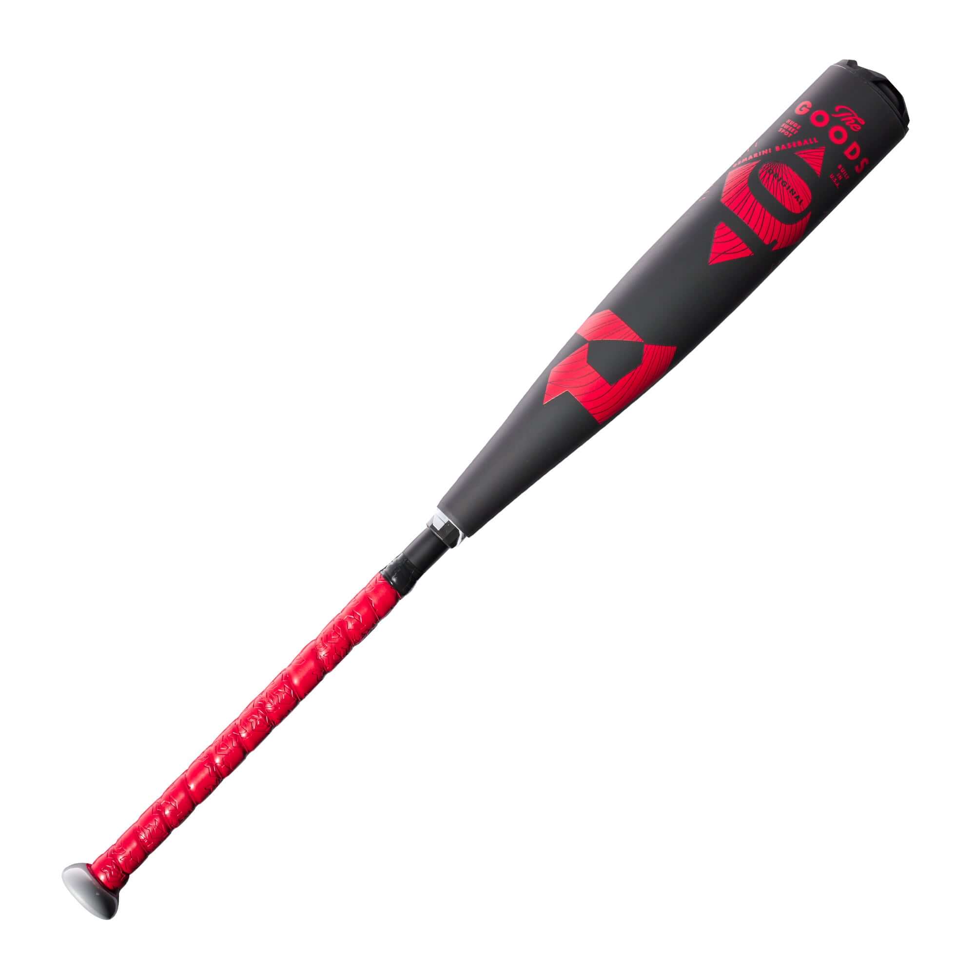 DeMarini The Goods SL (-10) 2 3/4 USSSA baseball bat designed for young players with a lightweight swing and X14 Alloy Barrel.