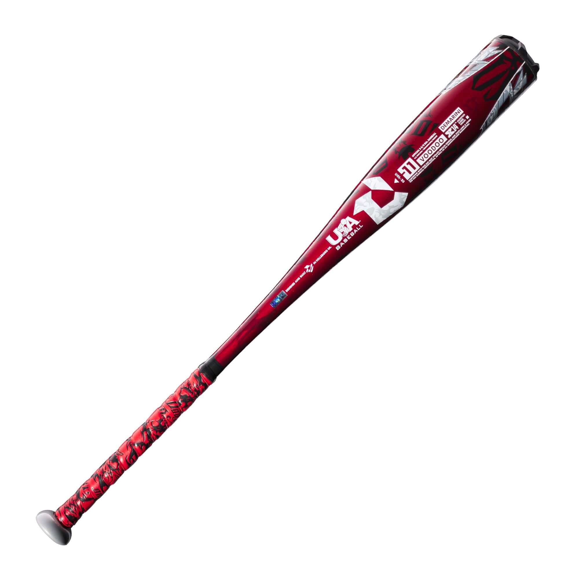 DeMarini Voodoo One USA (-11) baseball bat with X14 Alloy Barrel