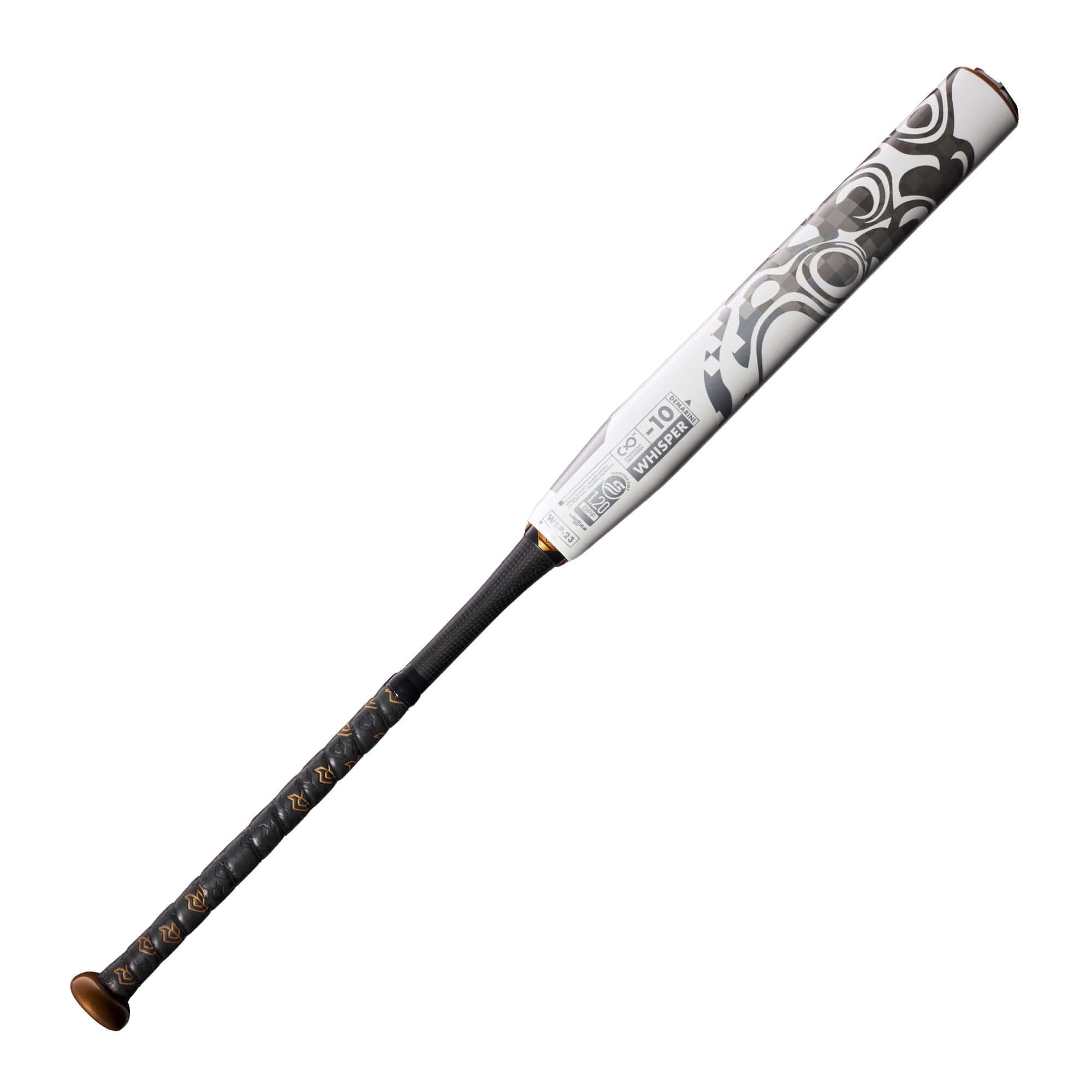 DeMarini Whisper (-10) Fastpitch Bat with Amplified Gapped Wall Continuous Fiber Barrel