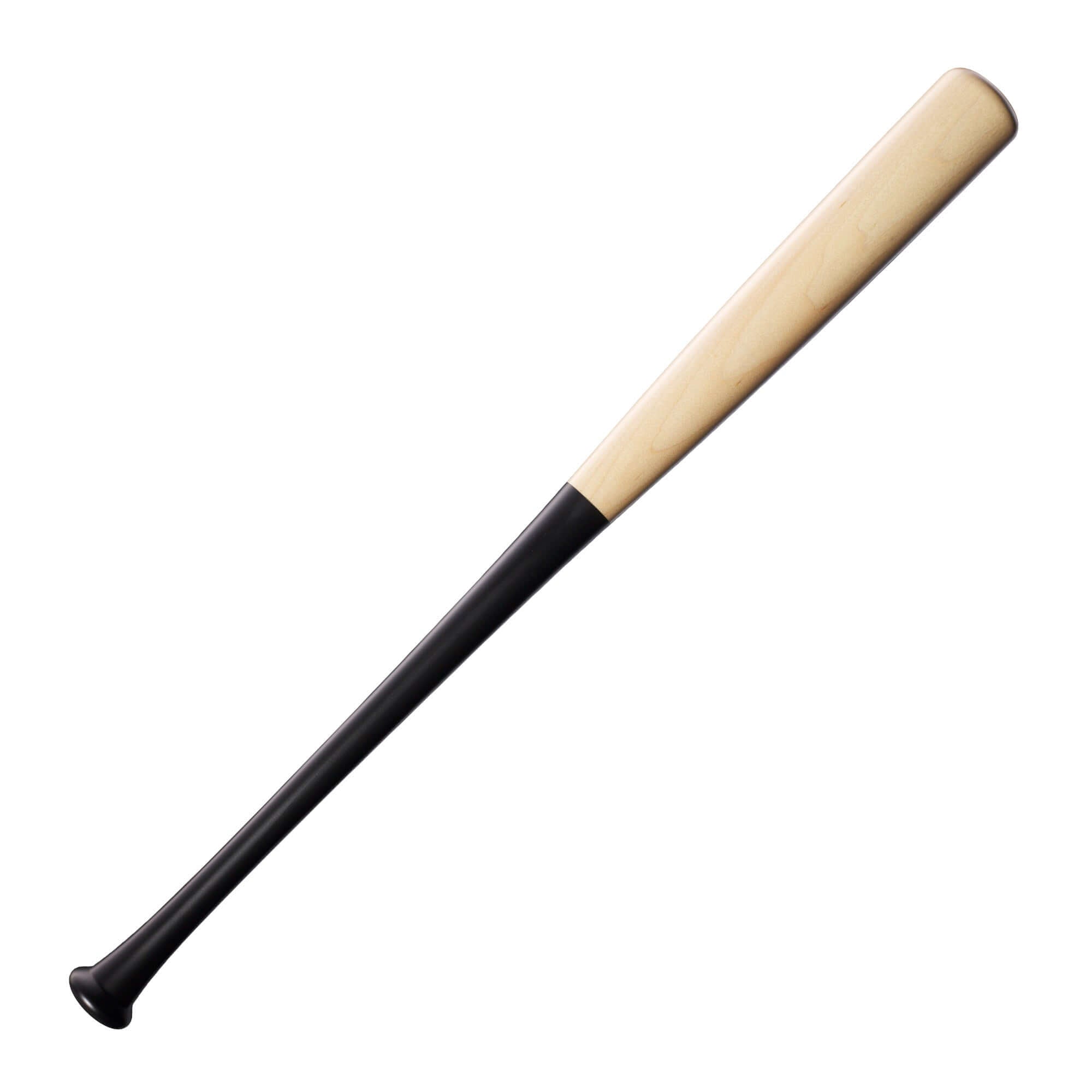DeMarini D243 Pro Maple Wood Composite Baseball Bat with a longer barrel and end-loaded swing weight for powerful hits.