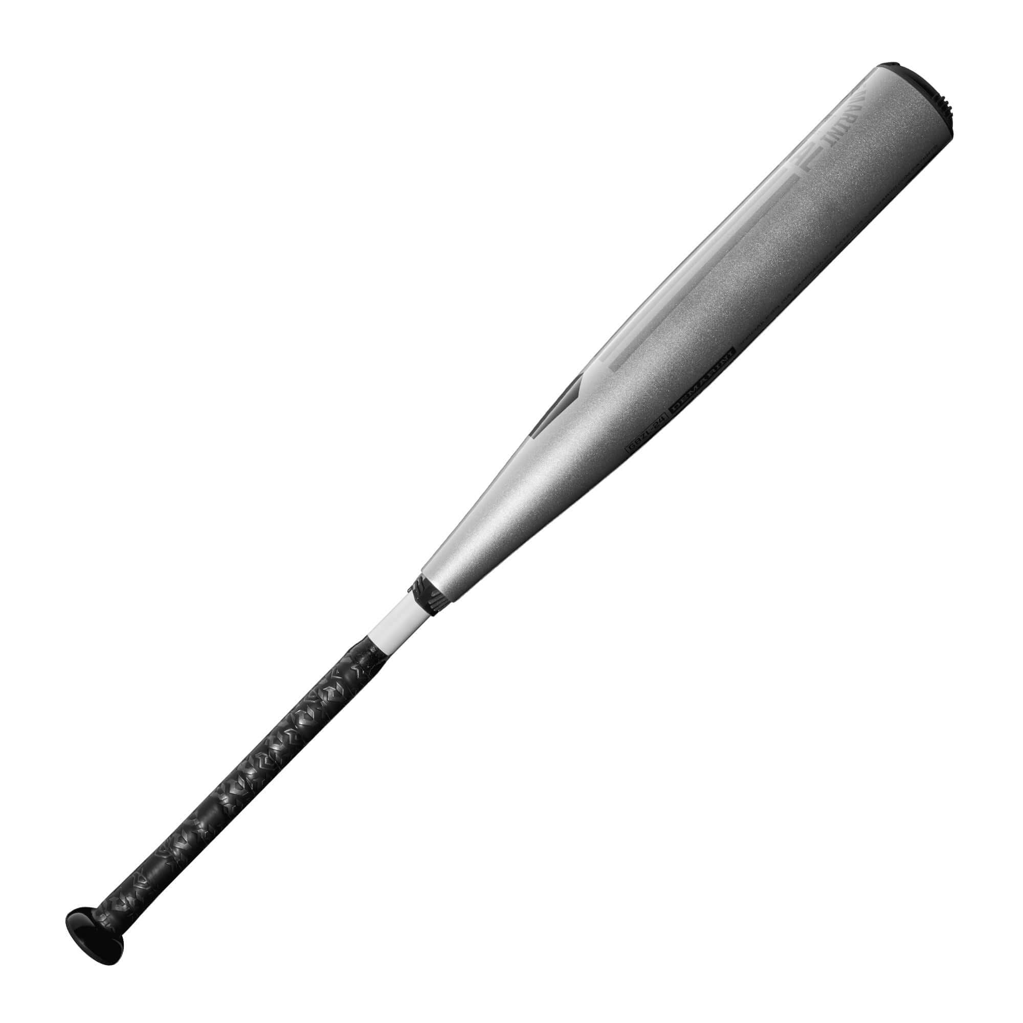 DeMarini 2024 The Goods (-8) SL hybrid baseball bat with X14 Alloy Barrel and Paraflex Plus handle.