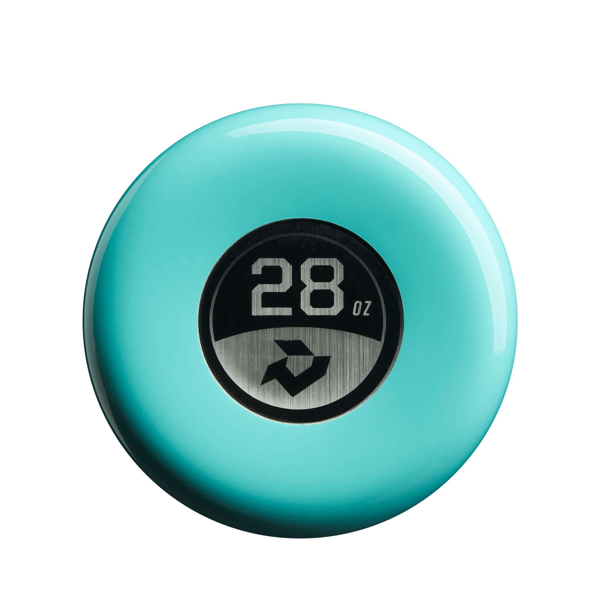 End cap of DeMarini Corndog Wood Composite Slowpitch Softball Bat engineered for durability and performance