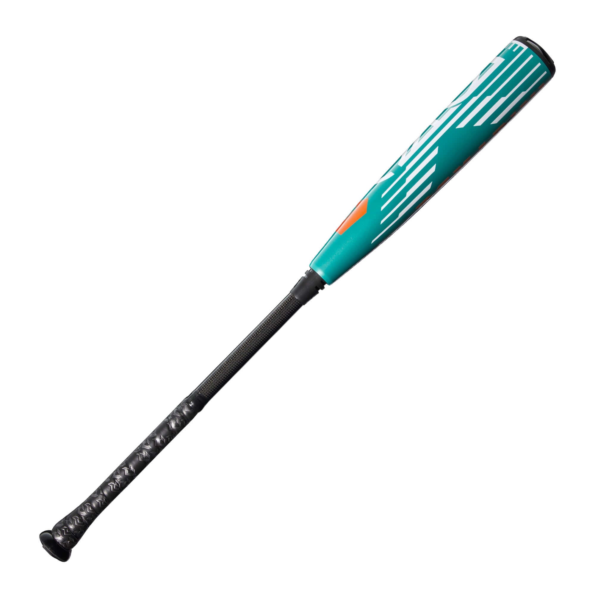 Left side view of 2026 DeMarini Omega (-3) BBCOR Bat, showing the new direct connection and barrel accuracy.