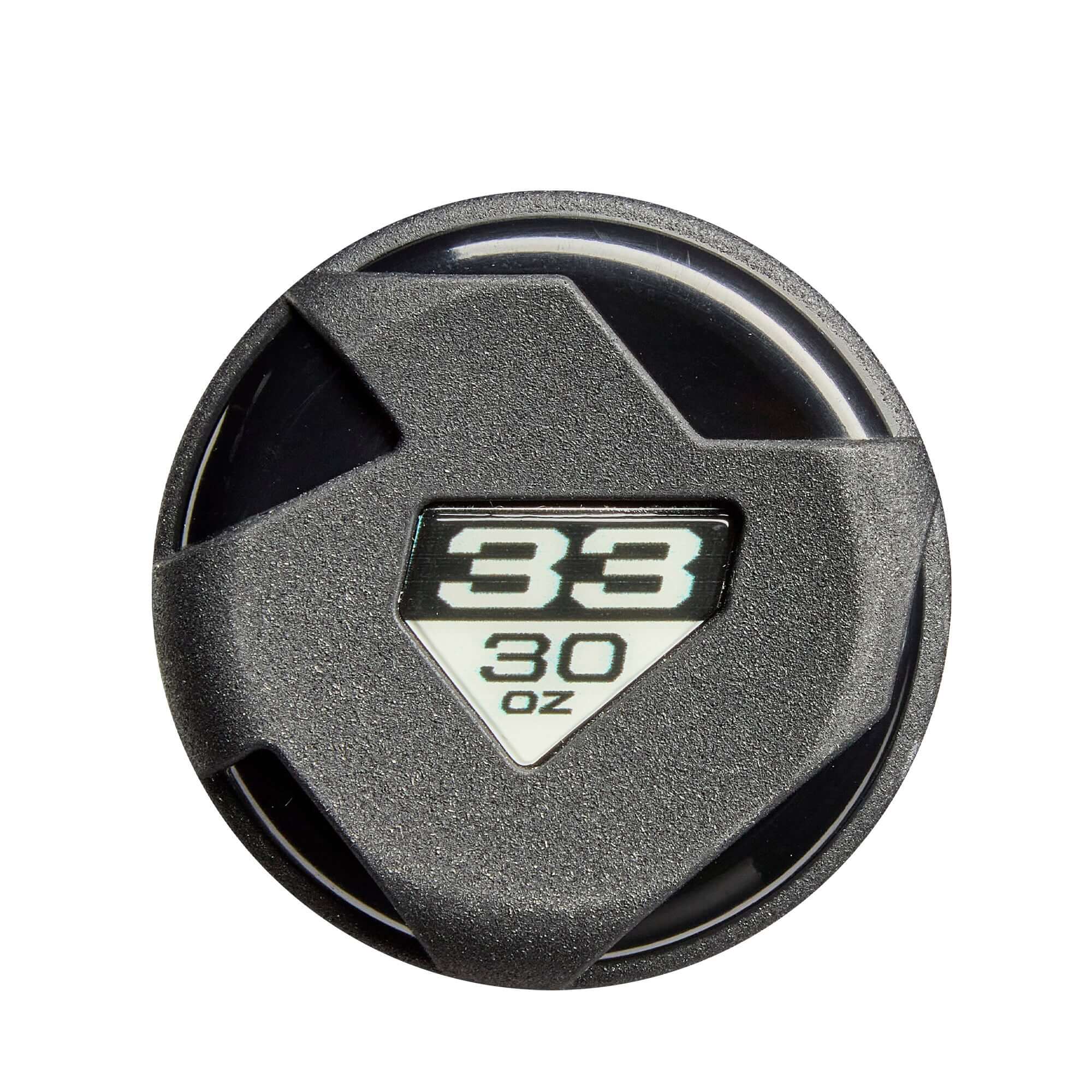 Weight and size indicator for the 2026 DeMarini Voodoo One baseball bat, showing 30 oz and 33 inch specifications.