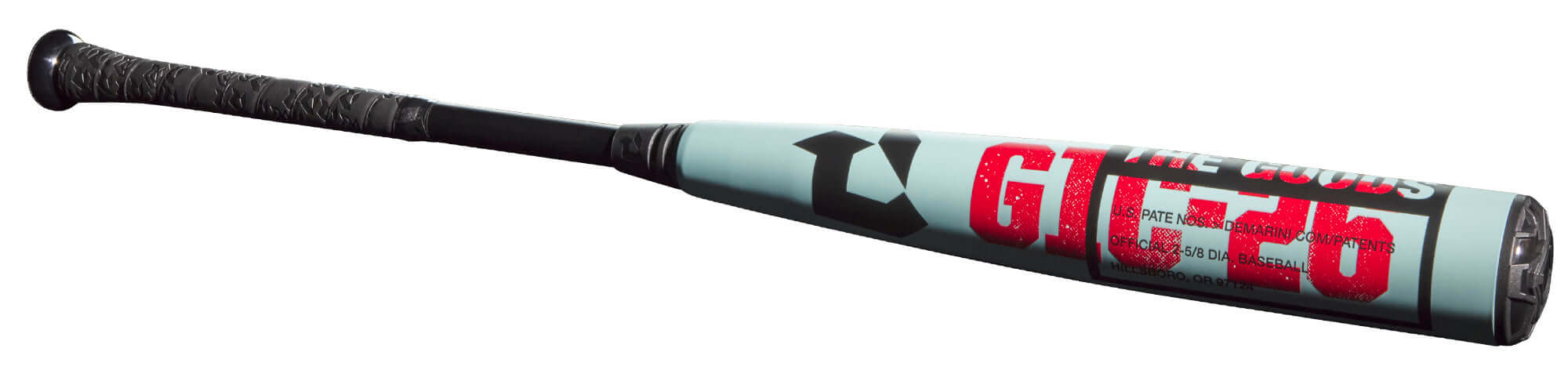 Close-up of the X14 Alloy Barrel on 2026 DeMarini The Goods (-3), famous for its power and large sweet spot.