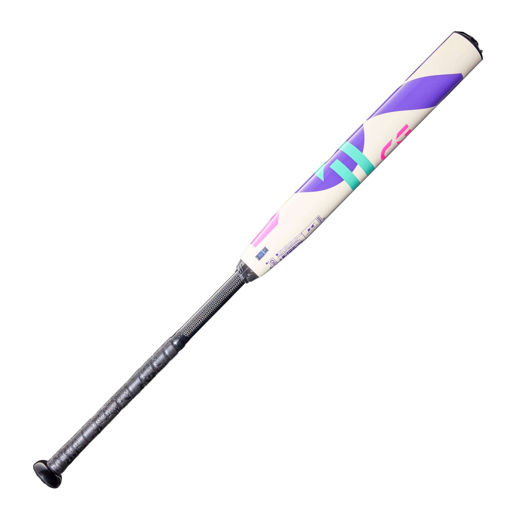 2026 DeMarini CF FP FE (-9) fastpitch softball bat with Paraflex Plus Composite Barrel for young players.