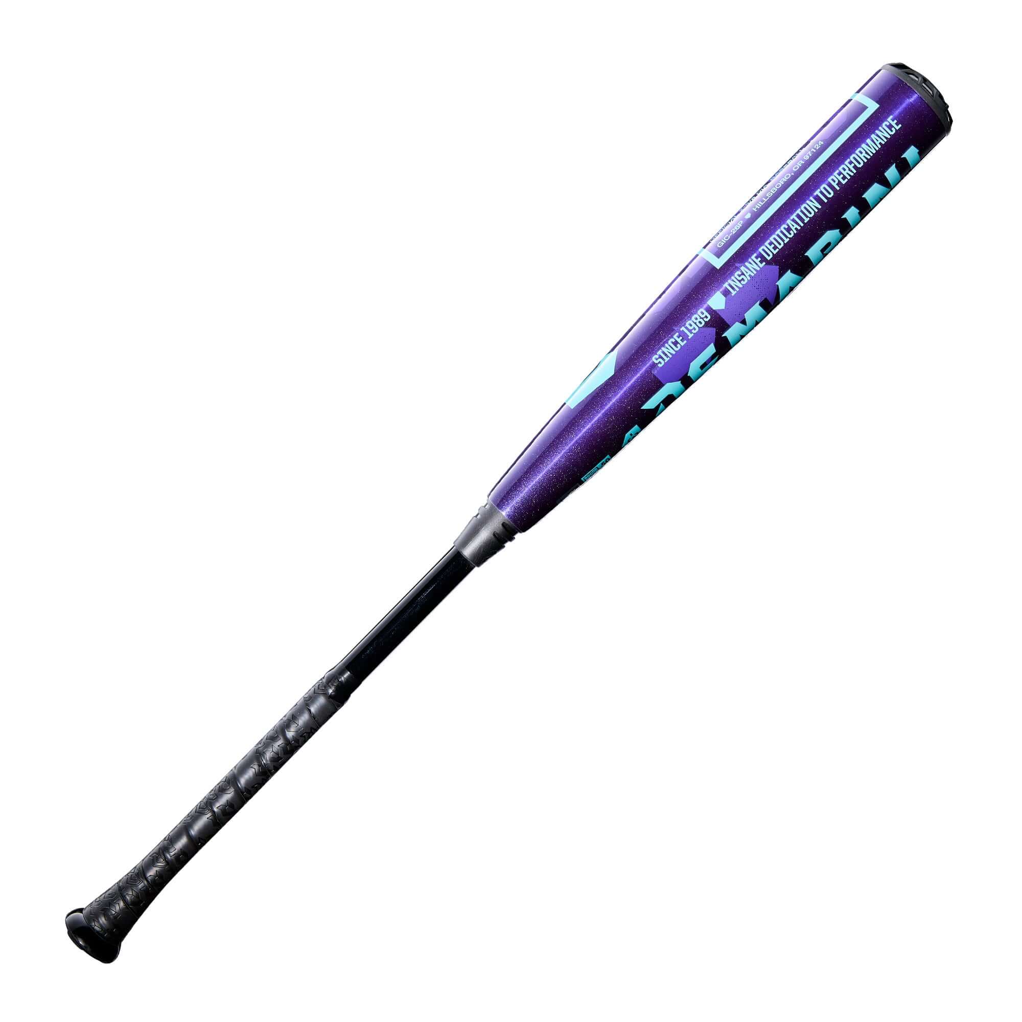 Sideview 2026 DeMarini The Goods Royal Purple (-3) BBCOR Bat with revamped composite handle